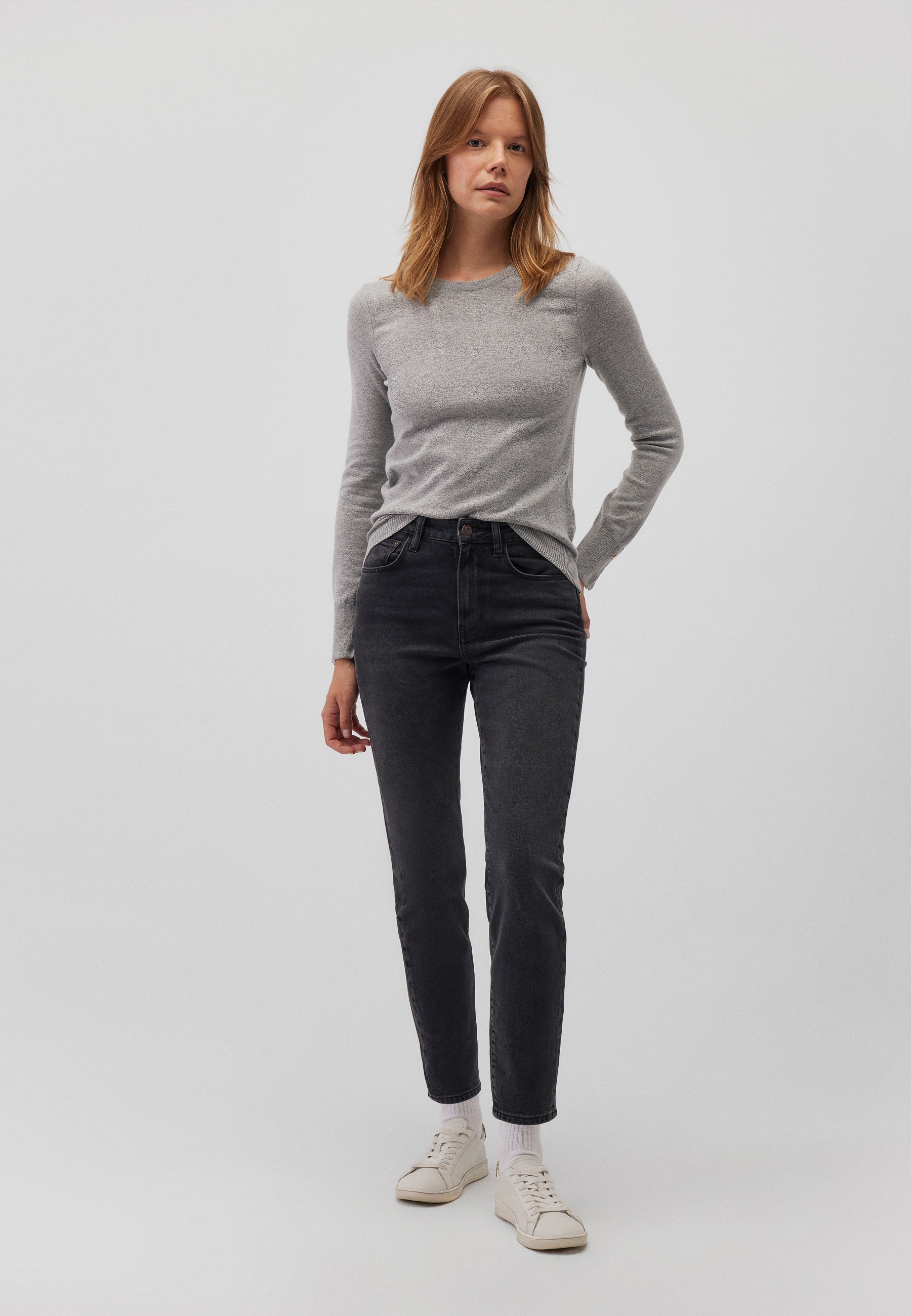 Mavi Strickpullover "CREW NECK BASIC SWEATER", Pullover Feinstrick günstig online kaufen