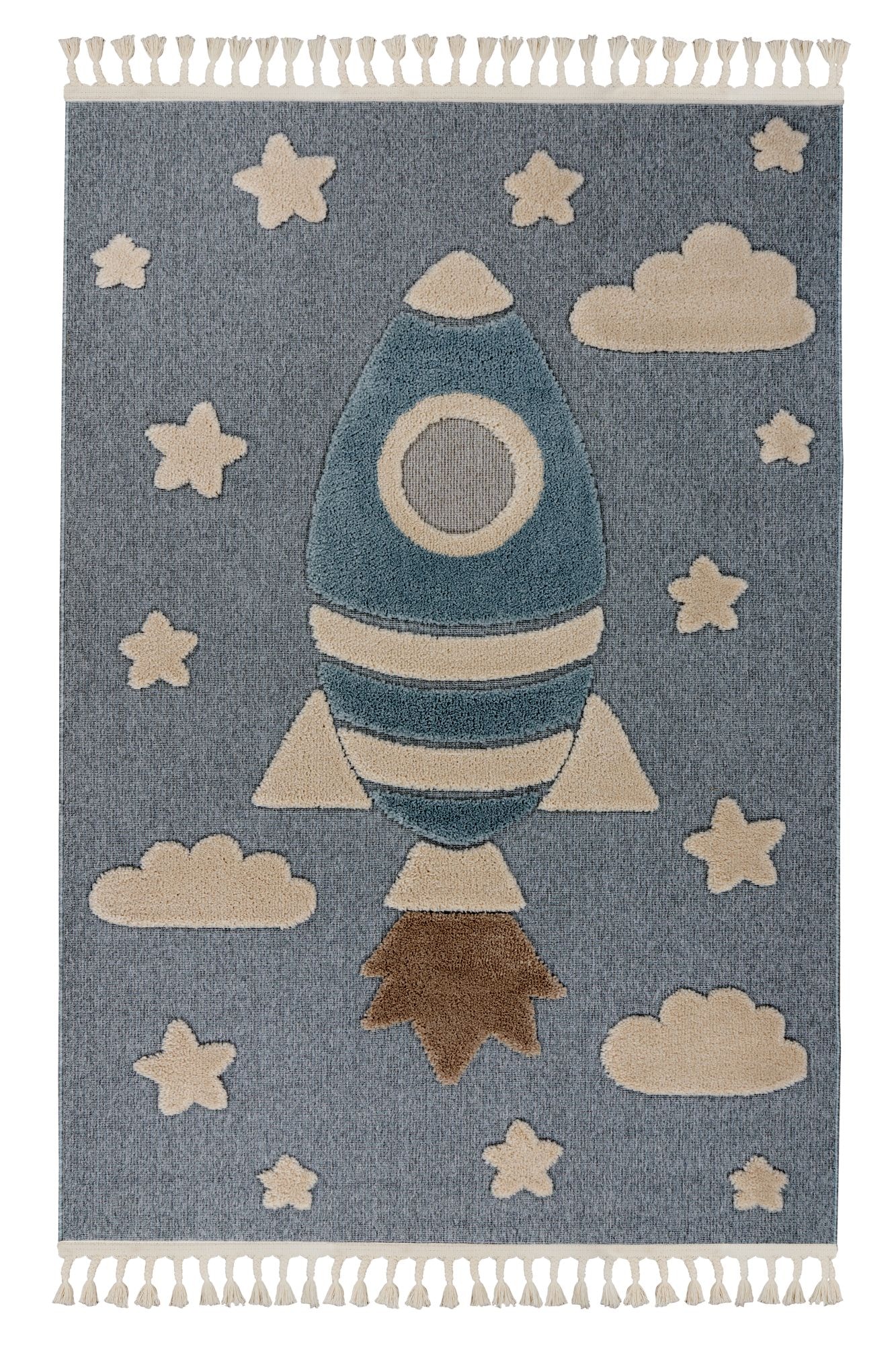 Kayoom Kinderteppich "Modena 416" rechteckig 11 mm Höhe auch in rund, Kurzf günstig online kaufen