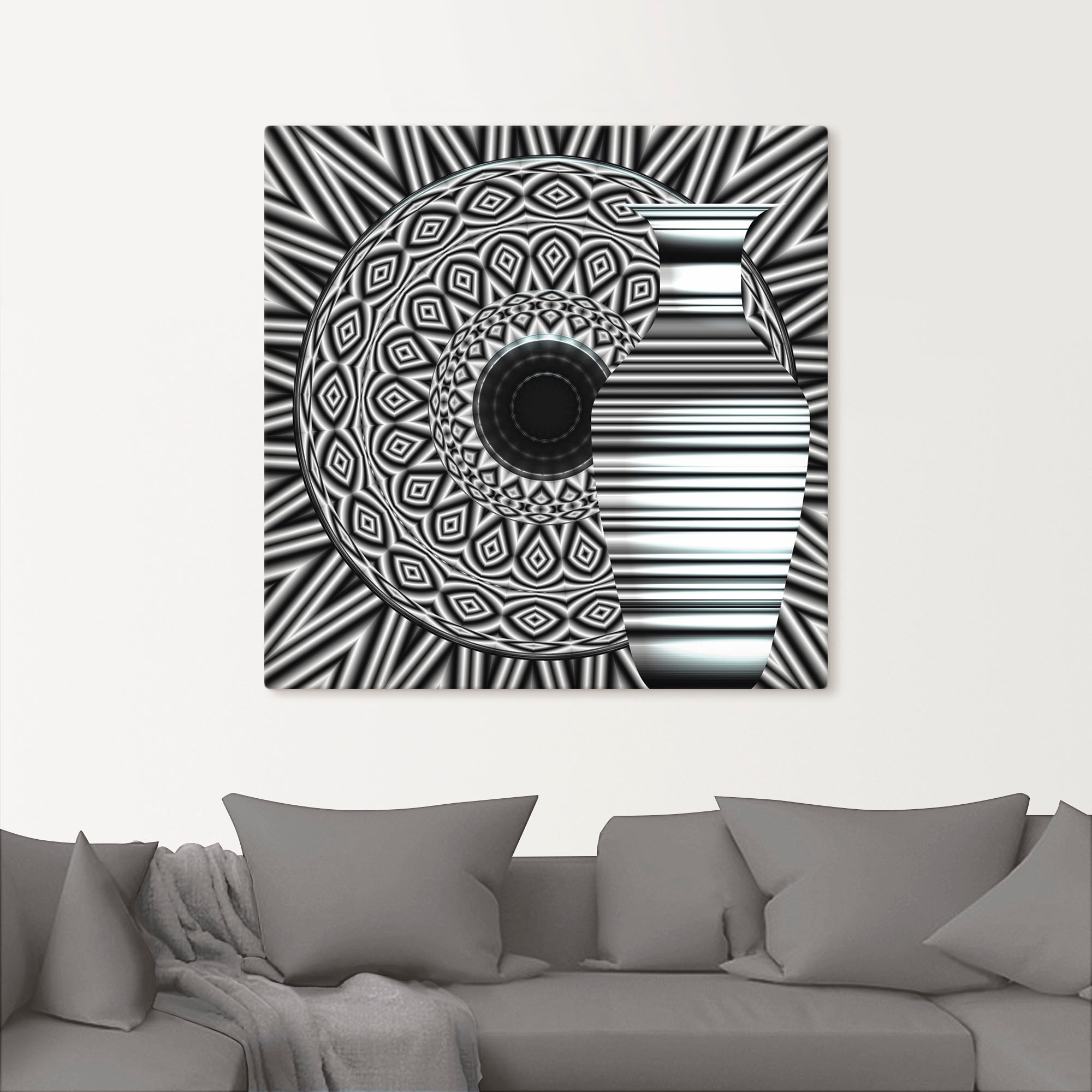 Artland Wandbild »Tajine und Karaffe«, Muster, (1 St.), als Alubild, Outdoorbild, Leinwandbild in verschied. Größen
