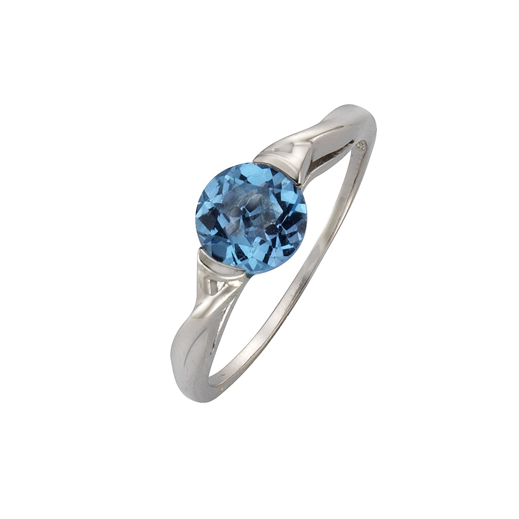 Fascination by Ellen K. Fingerring »333/- Weißgold Blautopas«