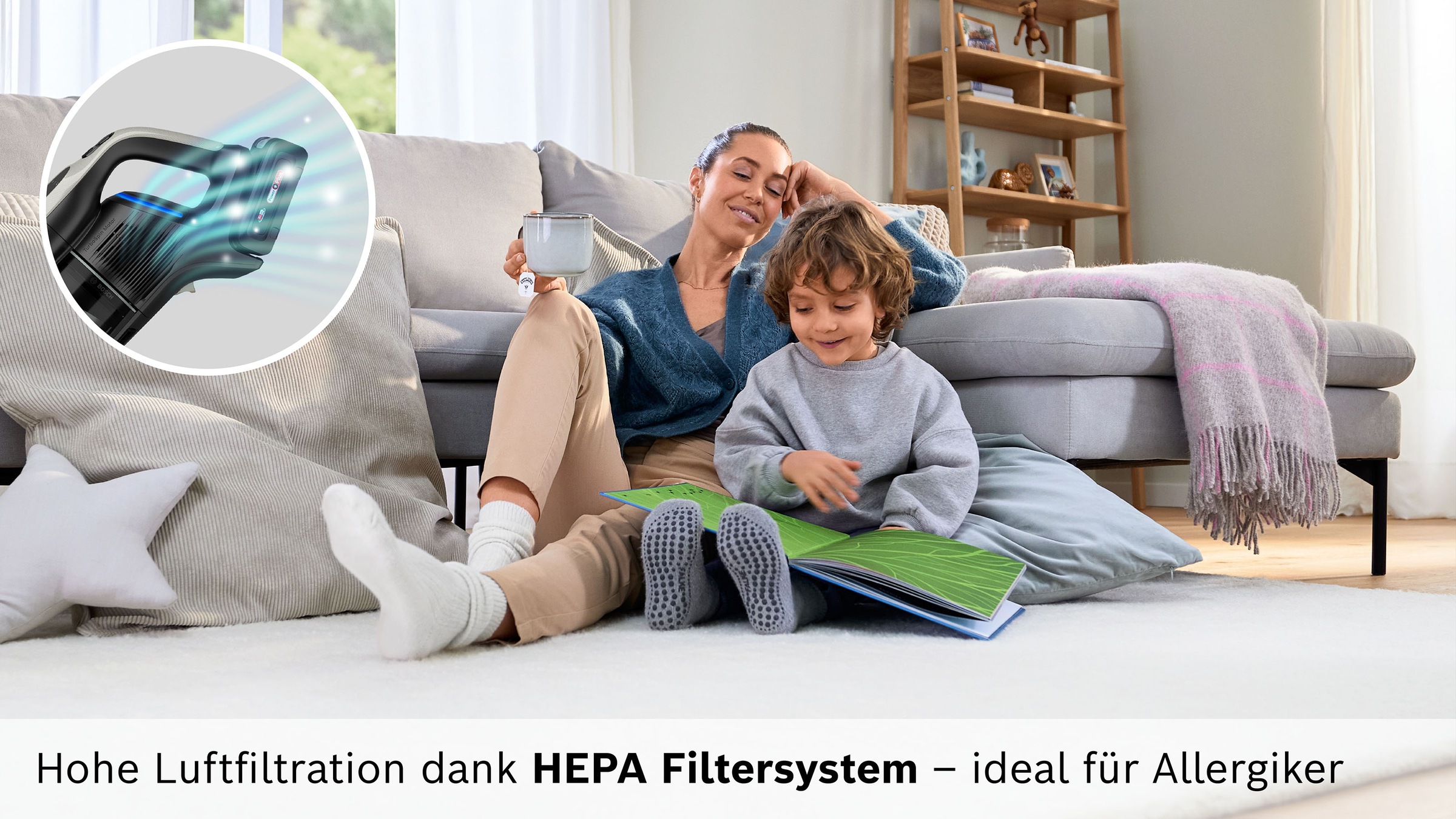 BOSCH Akku-Stielstaubsauger "Unlimited 10 BKS1051GQC, MicroClean™ Technolog günstig online kaufen