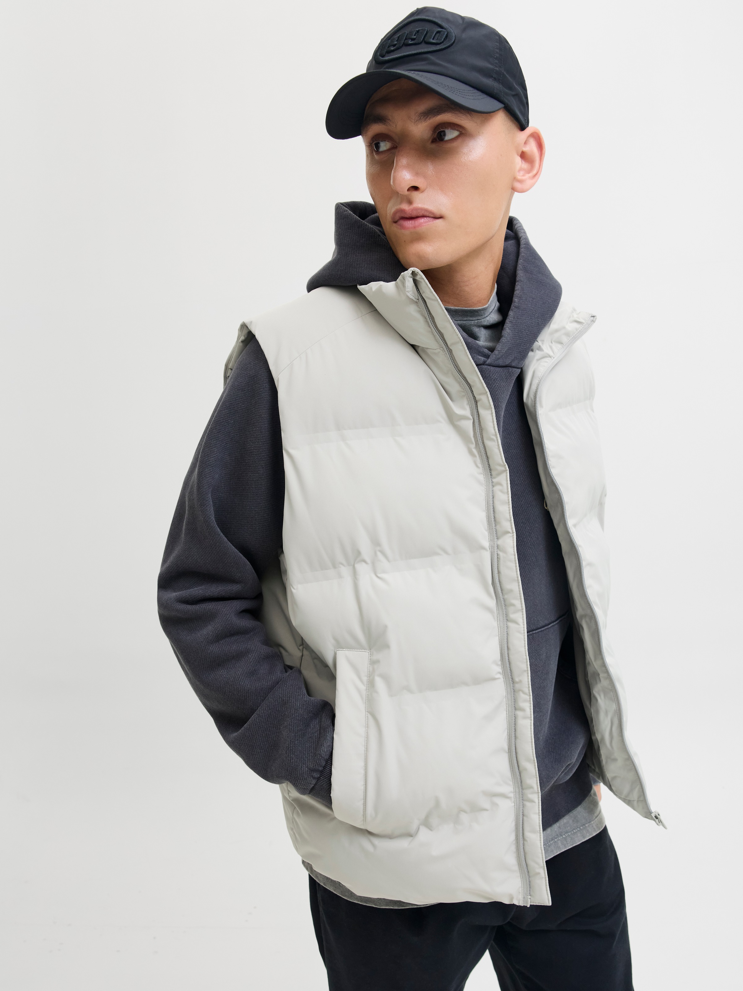 Jack & Jones Steppweste "JJESOHO BODYWARMER COLLAR SN" günstig online kaufen
