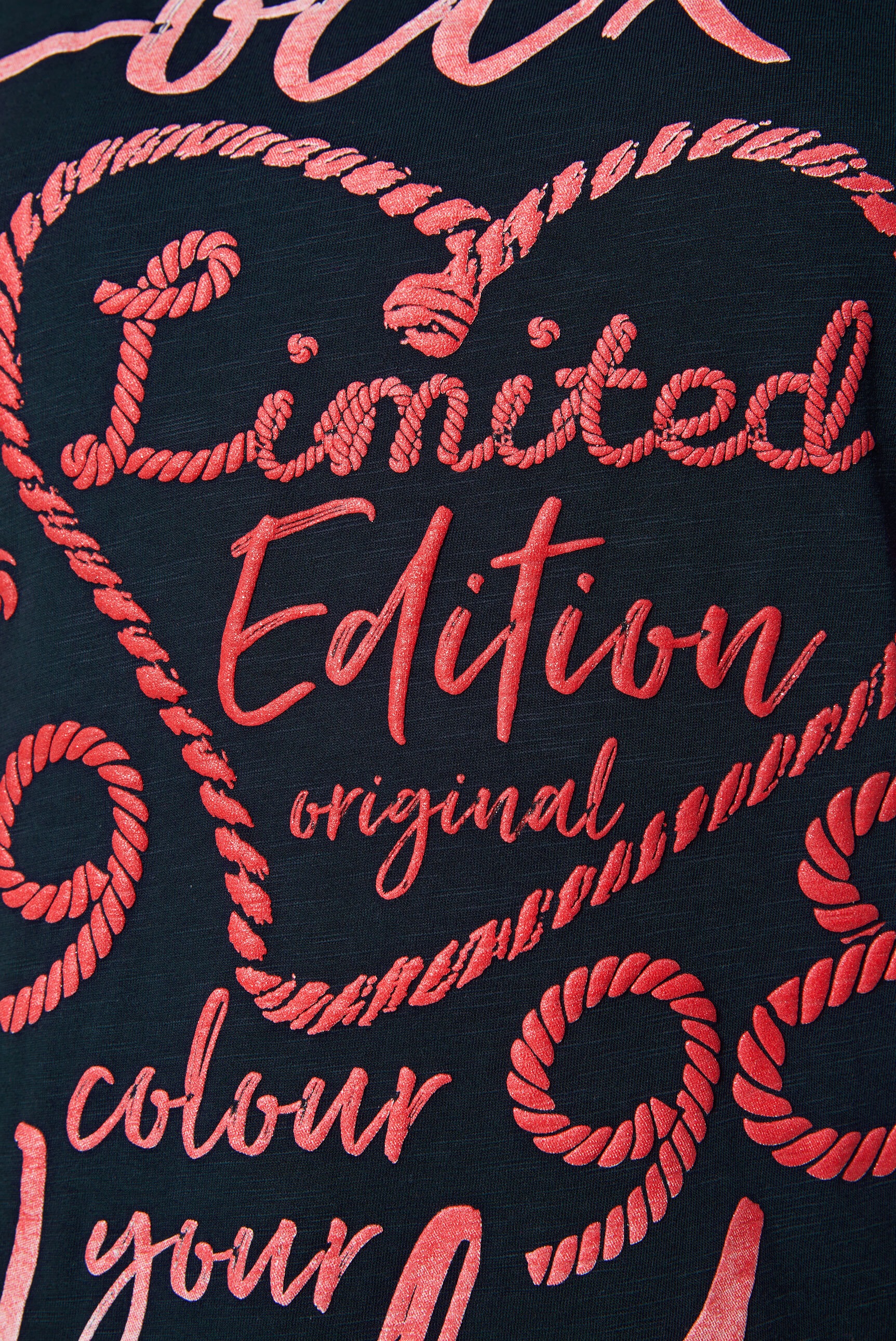 SOCCX V-Shirt, aus Baumwolle