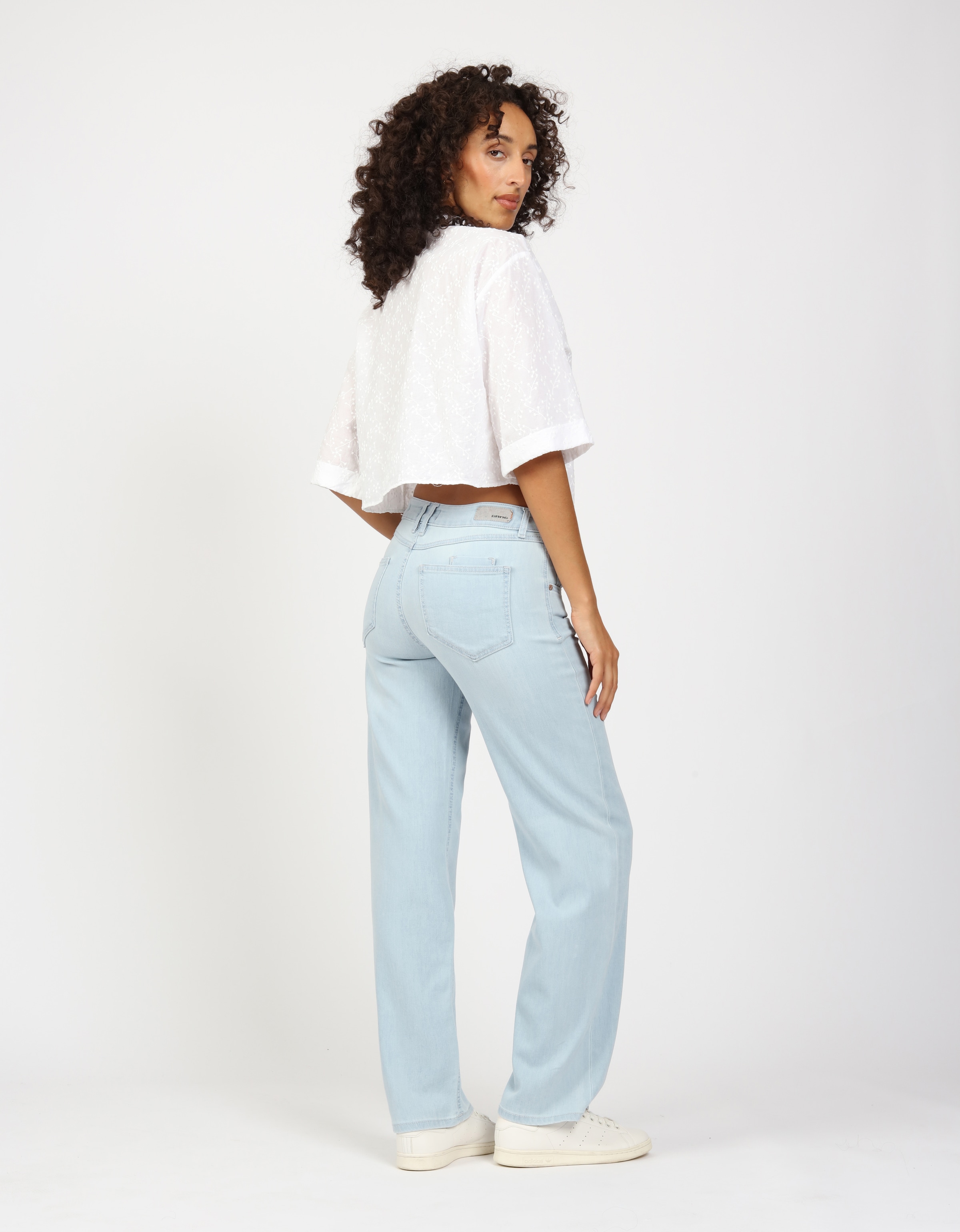 GANG Straight-Jeans »94RIVER«, mit zusätzlicher kleiner Gesäßtasche