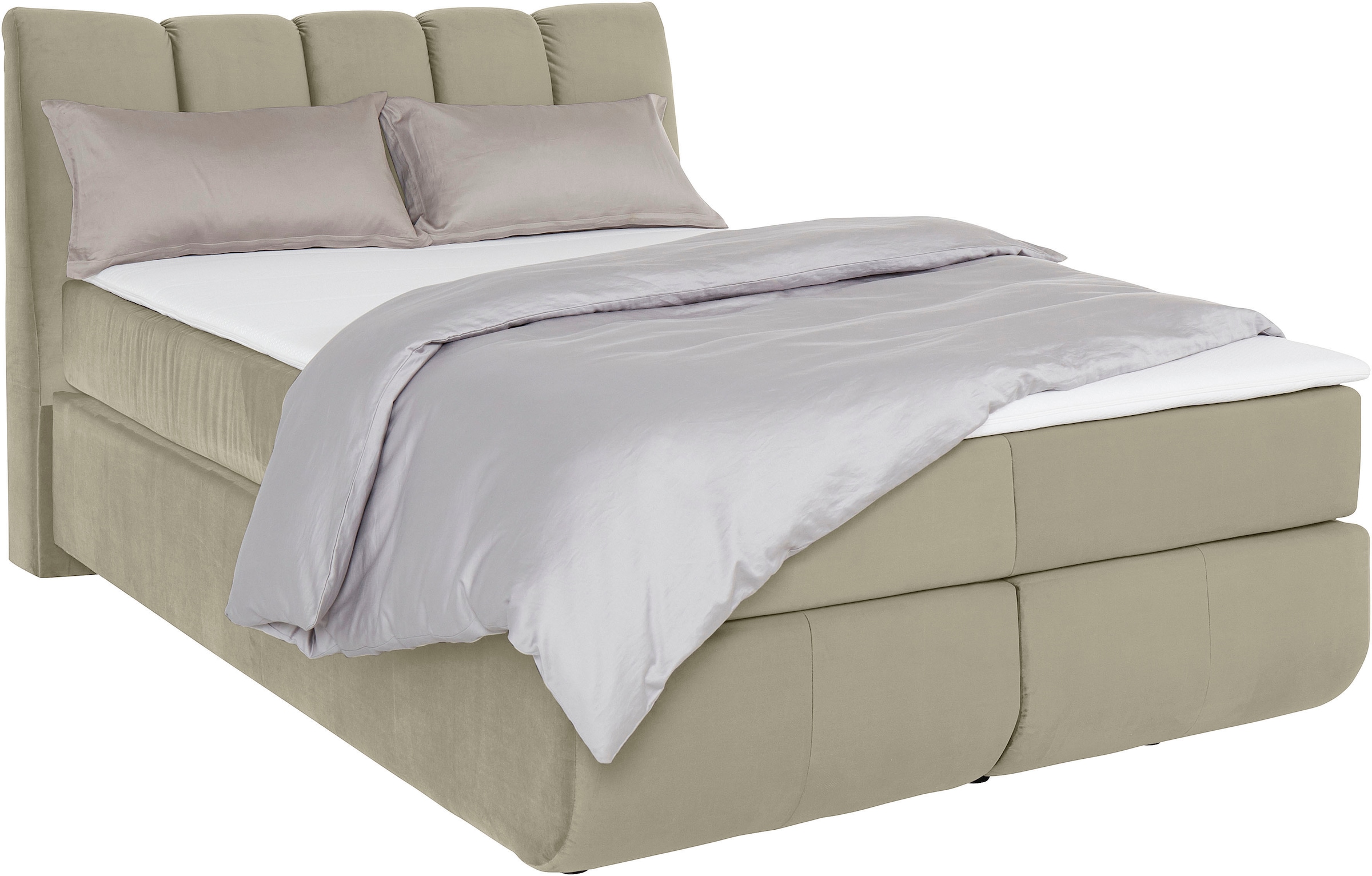 Home affaire Boxspringbett "Océane" Bodenfrei- wirkt freischwebend, verschi günstig online kaufen