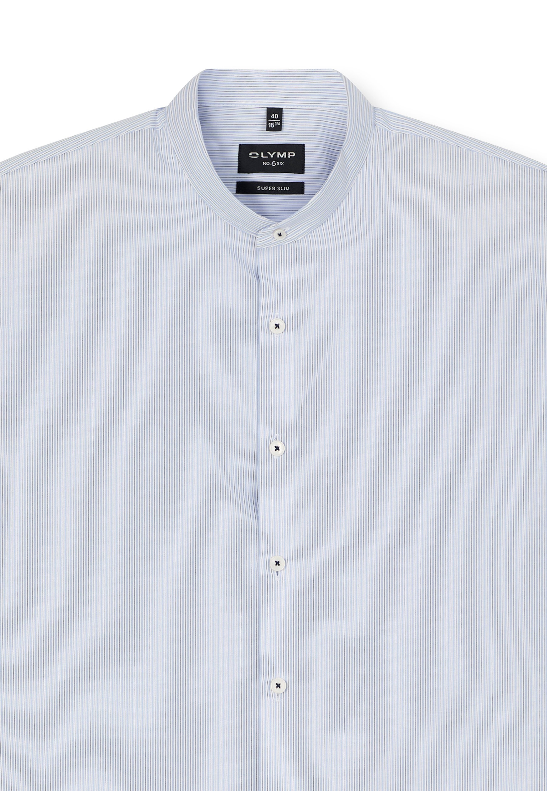 OLYMP Businesshemd »OLYMP No. Six, super slim, Businesshemd, Stehkragen«