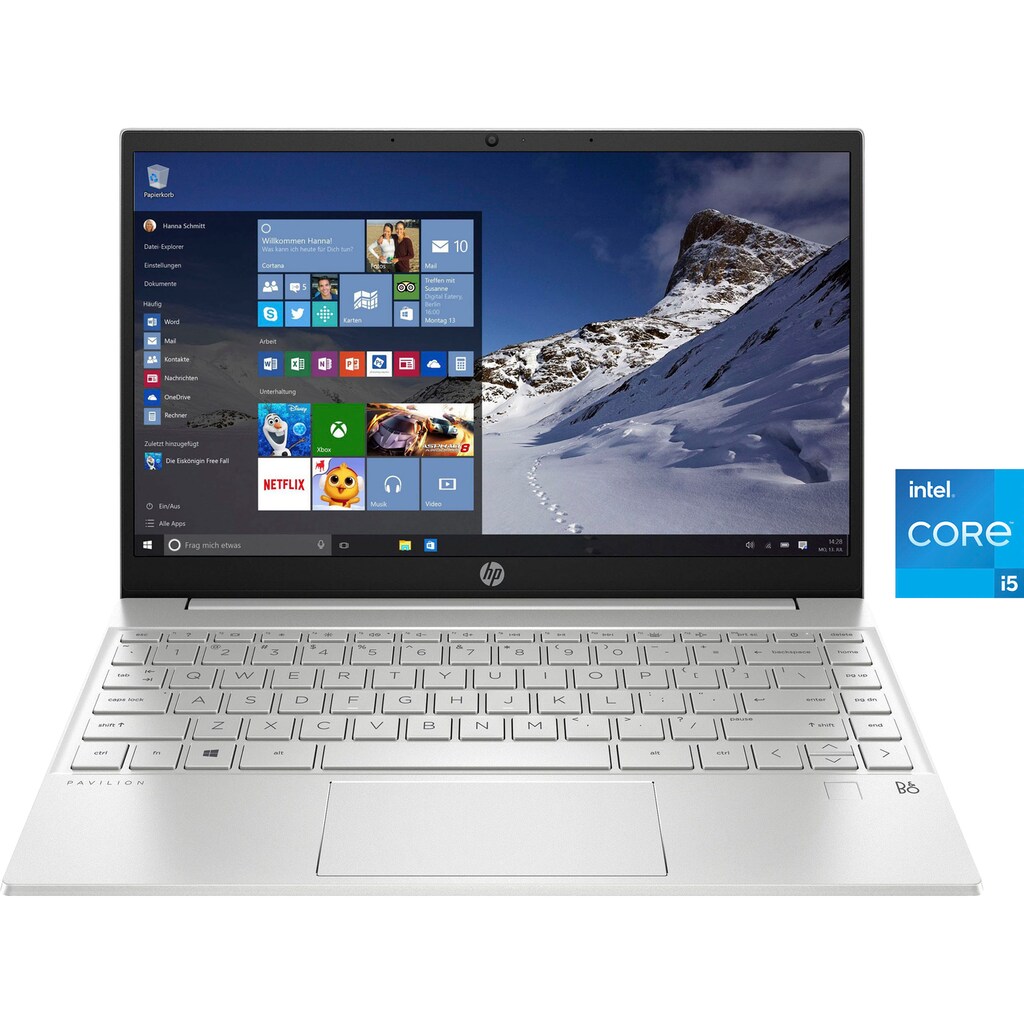 HP Notebook »13-bb0277ng«, 33,8 cm, / 13,3 Zoll, Intel, Core i5, Iris© Xe Graphics, 1000 GB SSD