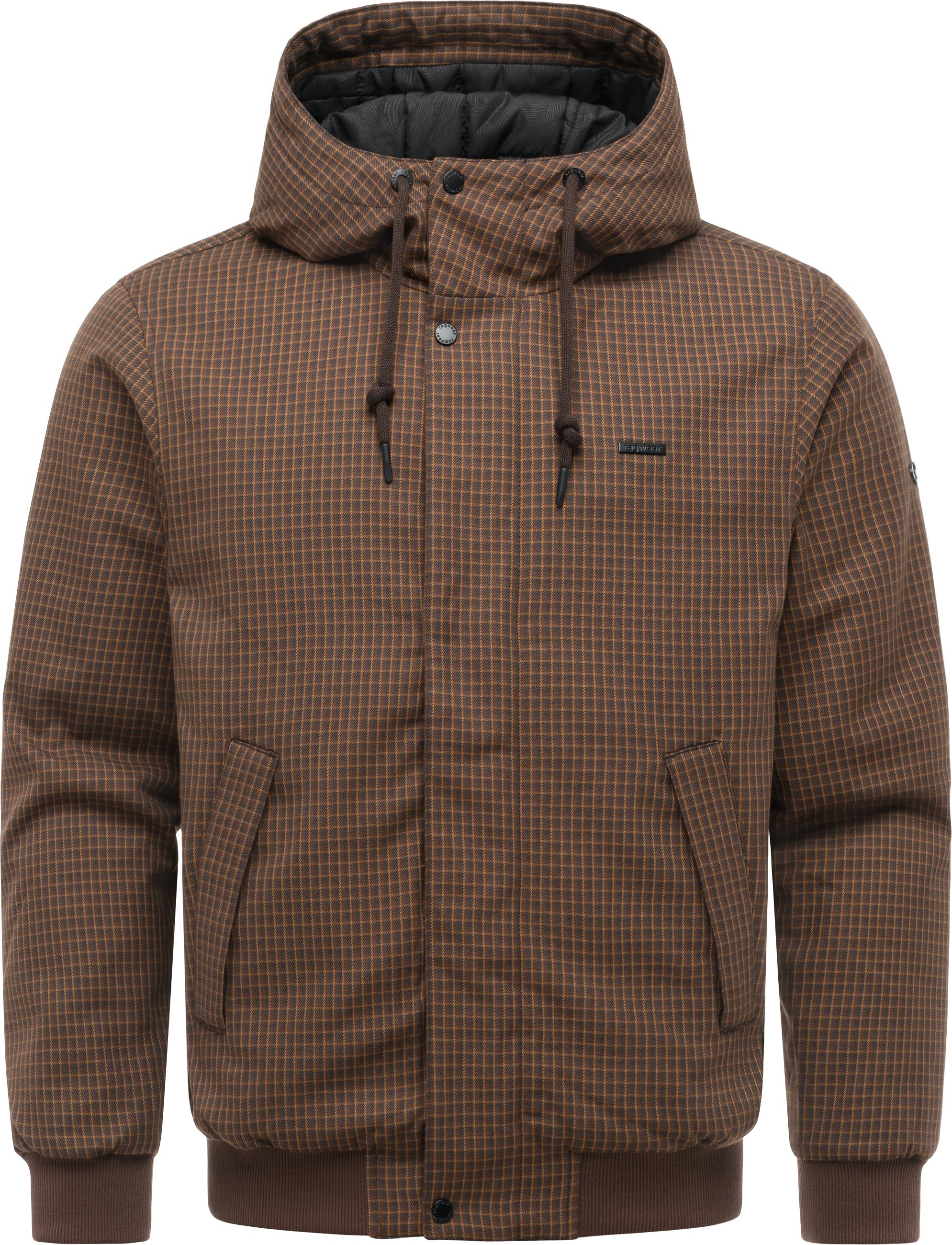 Ragwear Outdoorjacke "Docksid Y" mit Kapuze Warme Winter Jacke mit verstellbarer Kapuze