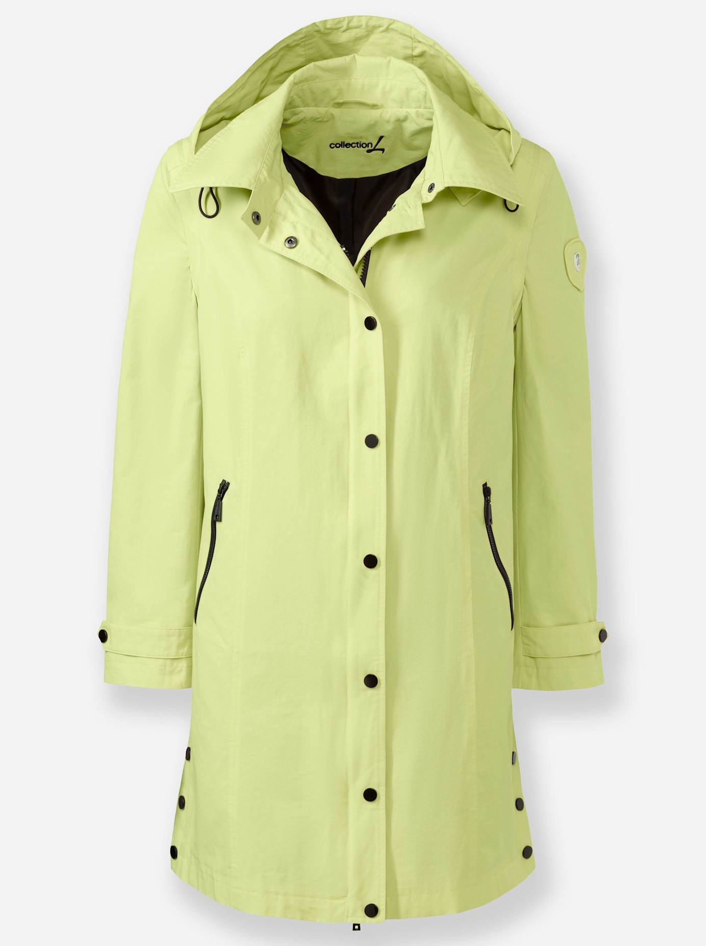 Casual Looks Langjacke, mit Kapuze