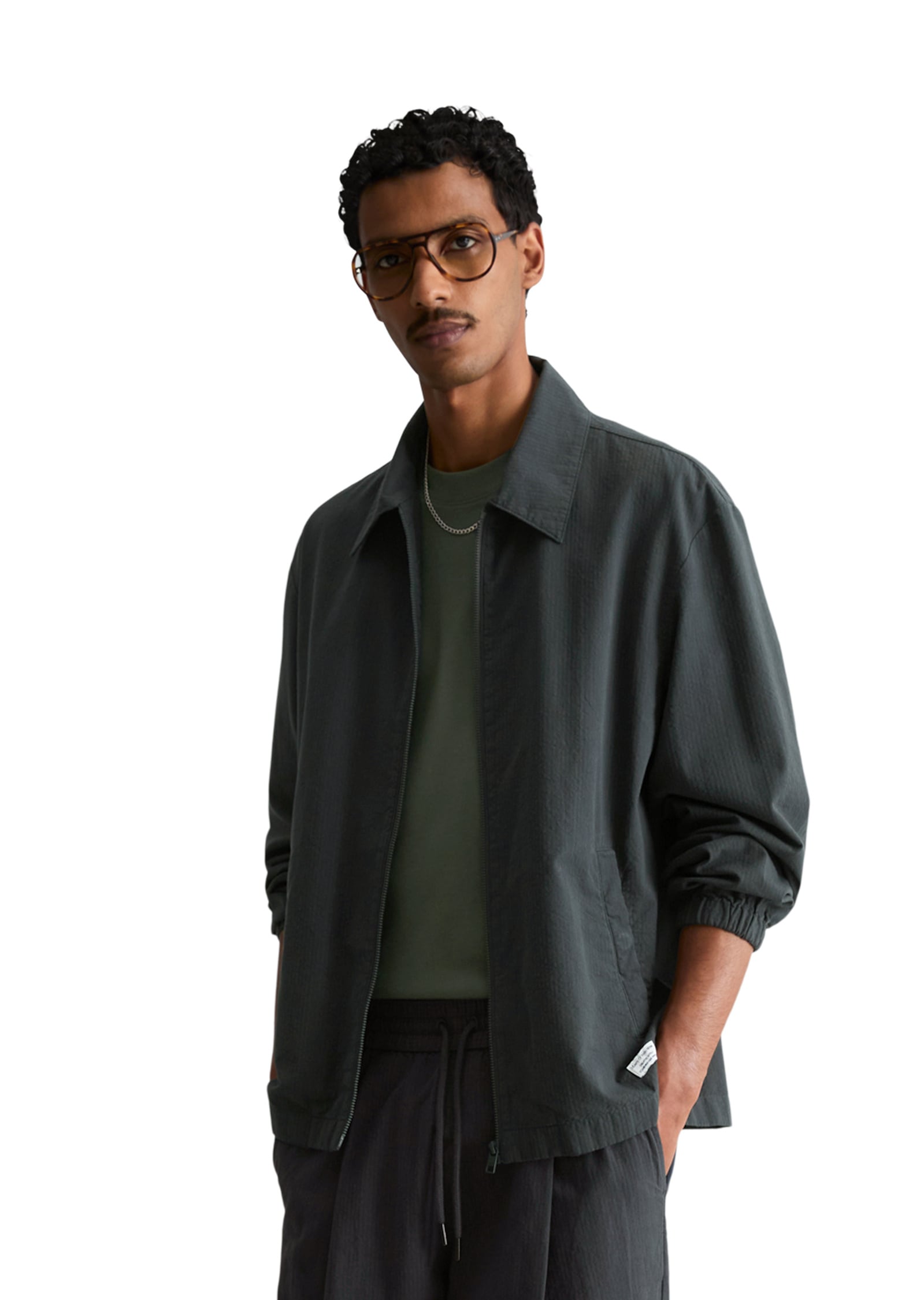 Marc OPolo DENIM Kurzjacke "aus reiner Bio-Baumwolle"