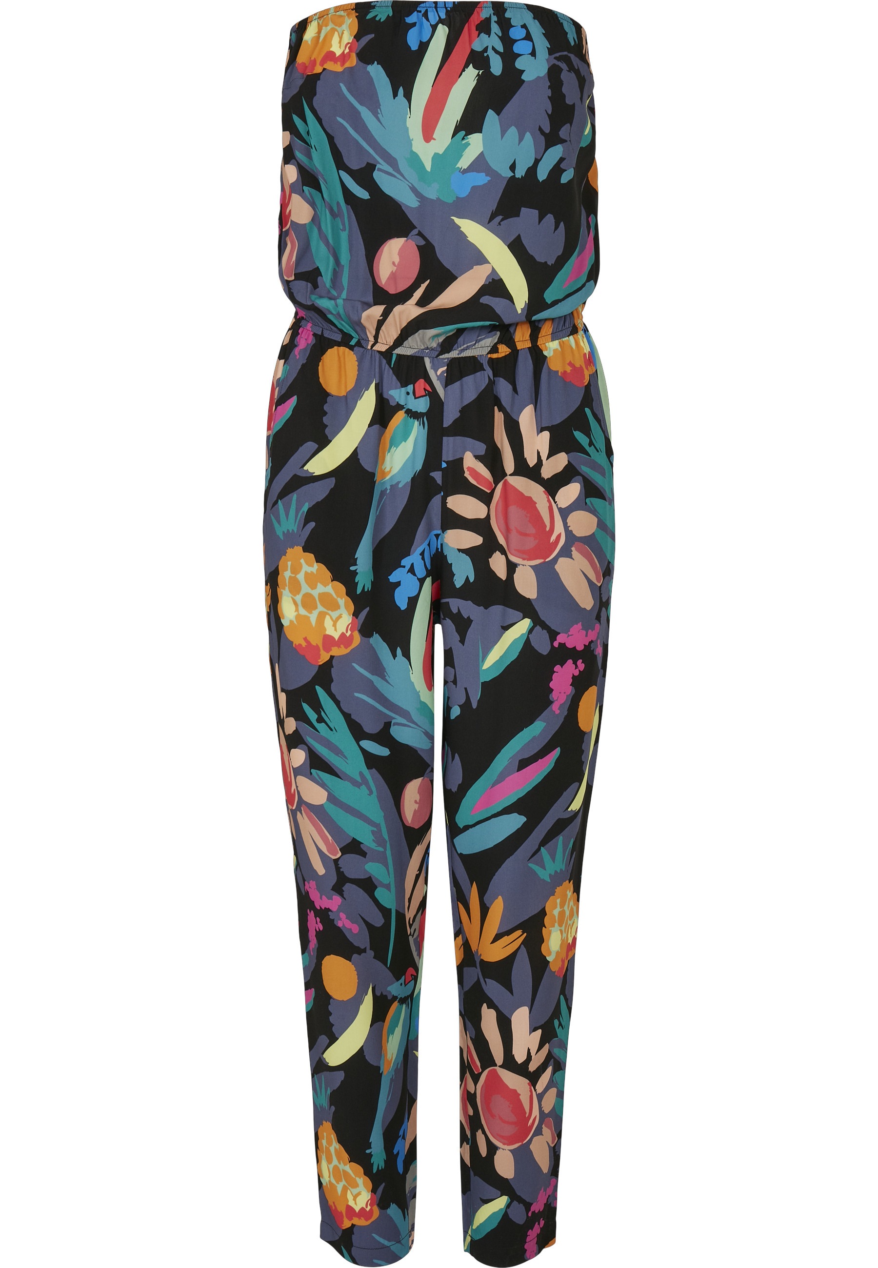 URBAN CLASSICS Jumpsuit "Urban Classics Damen Ladies Viscose Bandeau Jumpsuit" 1