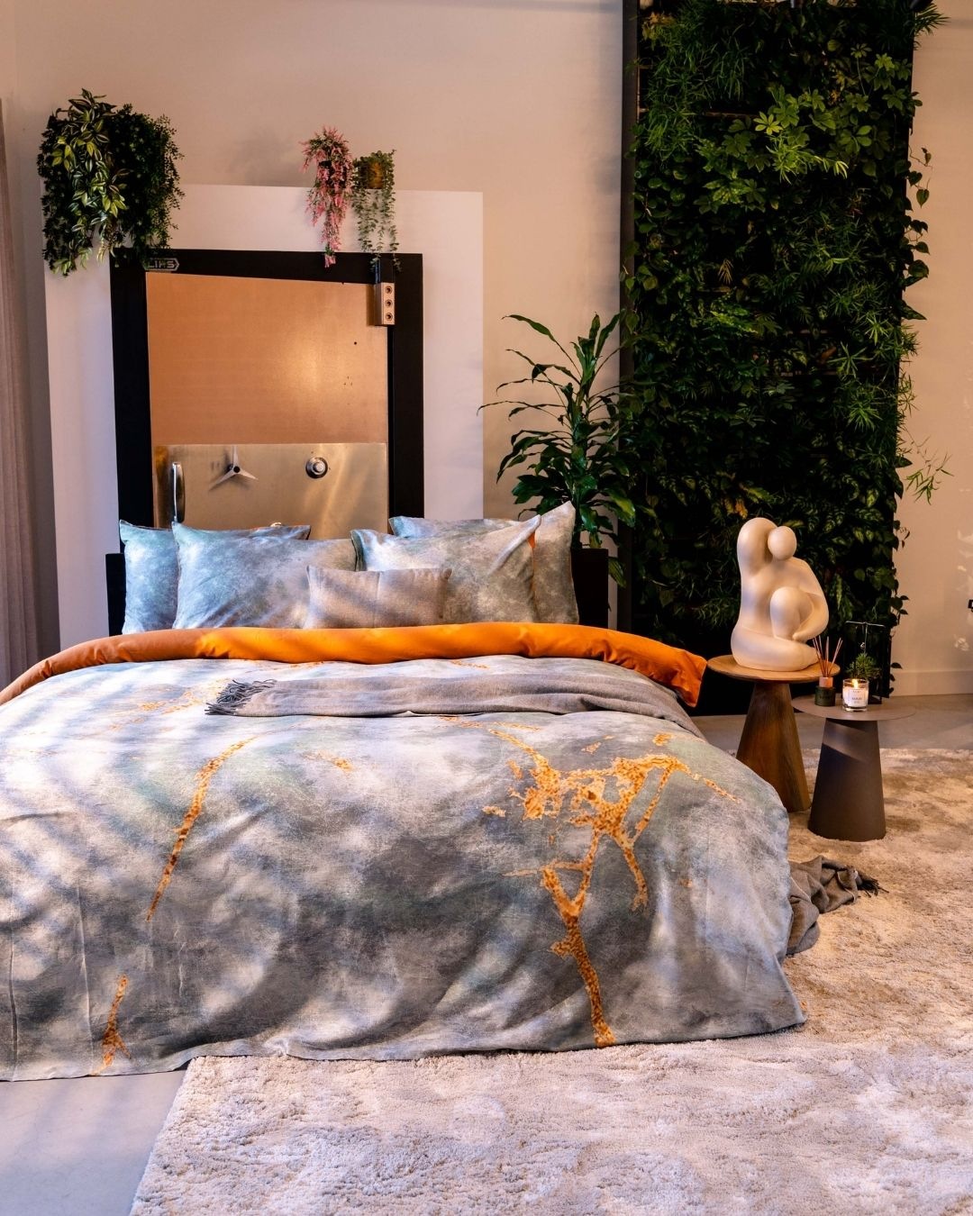 kayori Bettwäsche "Minato" 2 Stk. 100% reiner Bio-Baumwoll-Satin günstig online kaufen