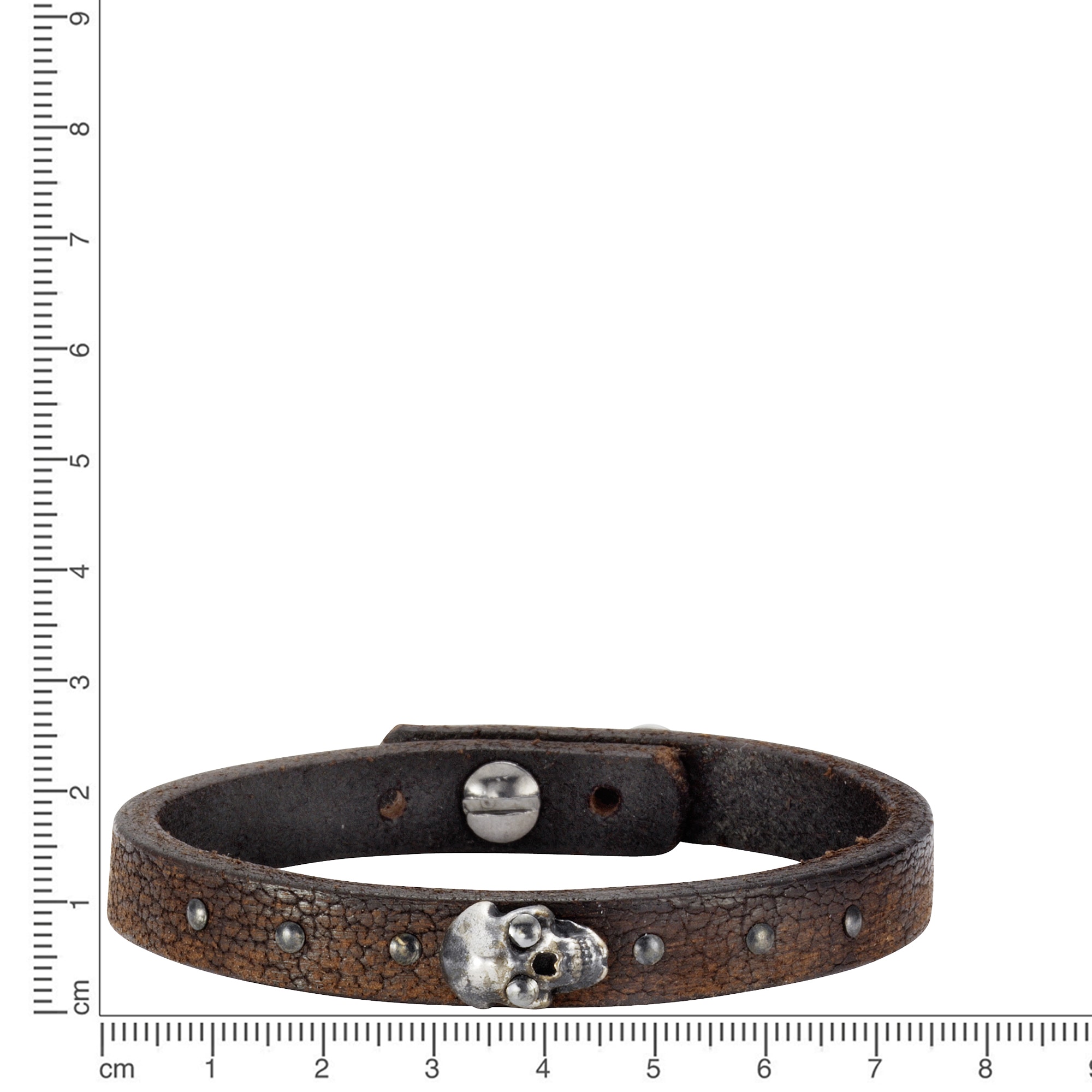 bestellen online braun Edelstahl« NOX | Armband »Leder BAUR