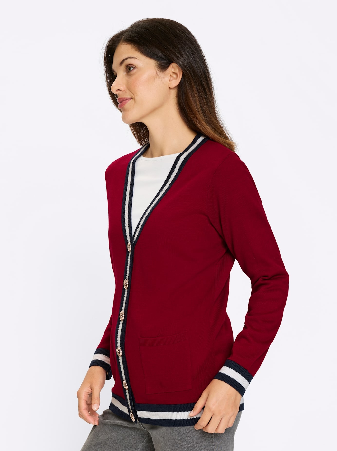 Classic Basics Strickjacke