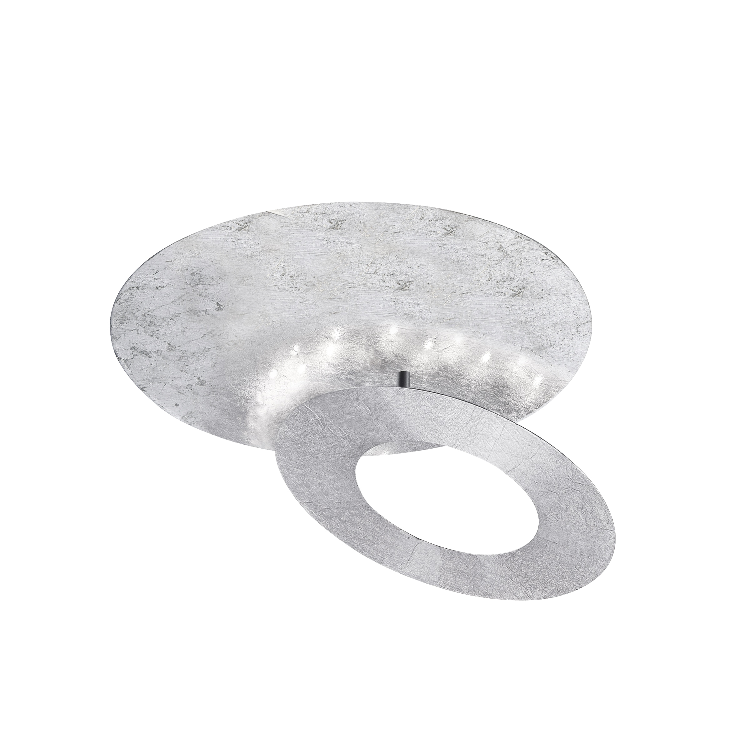 Wandleuchte PAUL NEUHAUS "NEVIS", silber (silberfarben), Leuchten, 1, Ø 34cm, 1 Stk., Wandleuchte, LED, T:8cm Ø:34cm