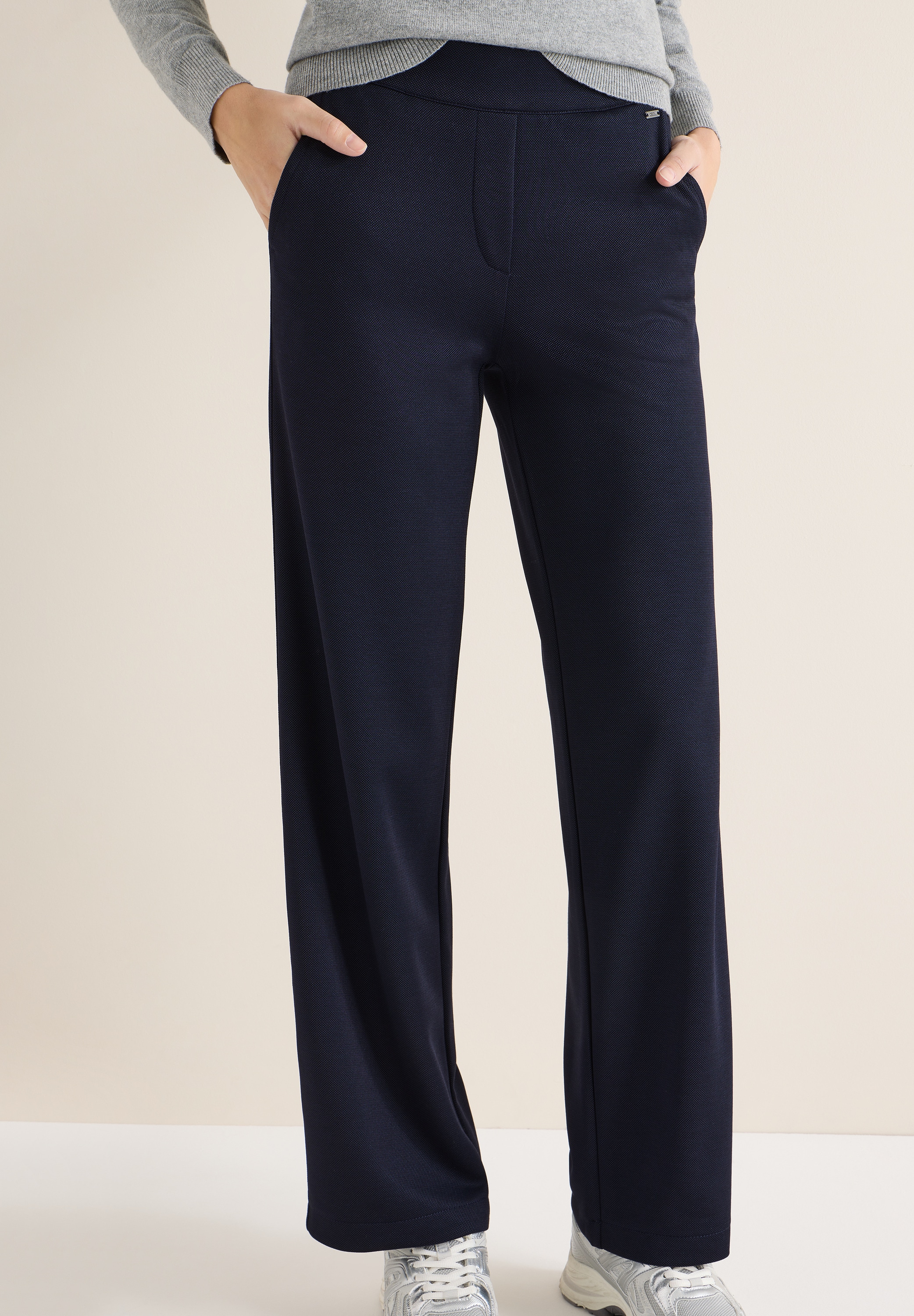 Cecil Dehnbund-Hose  High Waist