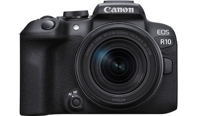 Canon Systemkamera »EOS R10 + RF-S 18-150mm F3.5-6.3 IS STM + Bajonettadapter EF-EOS... kaufen