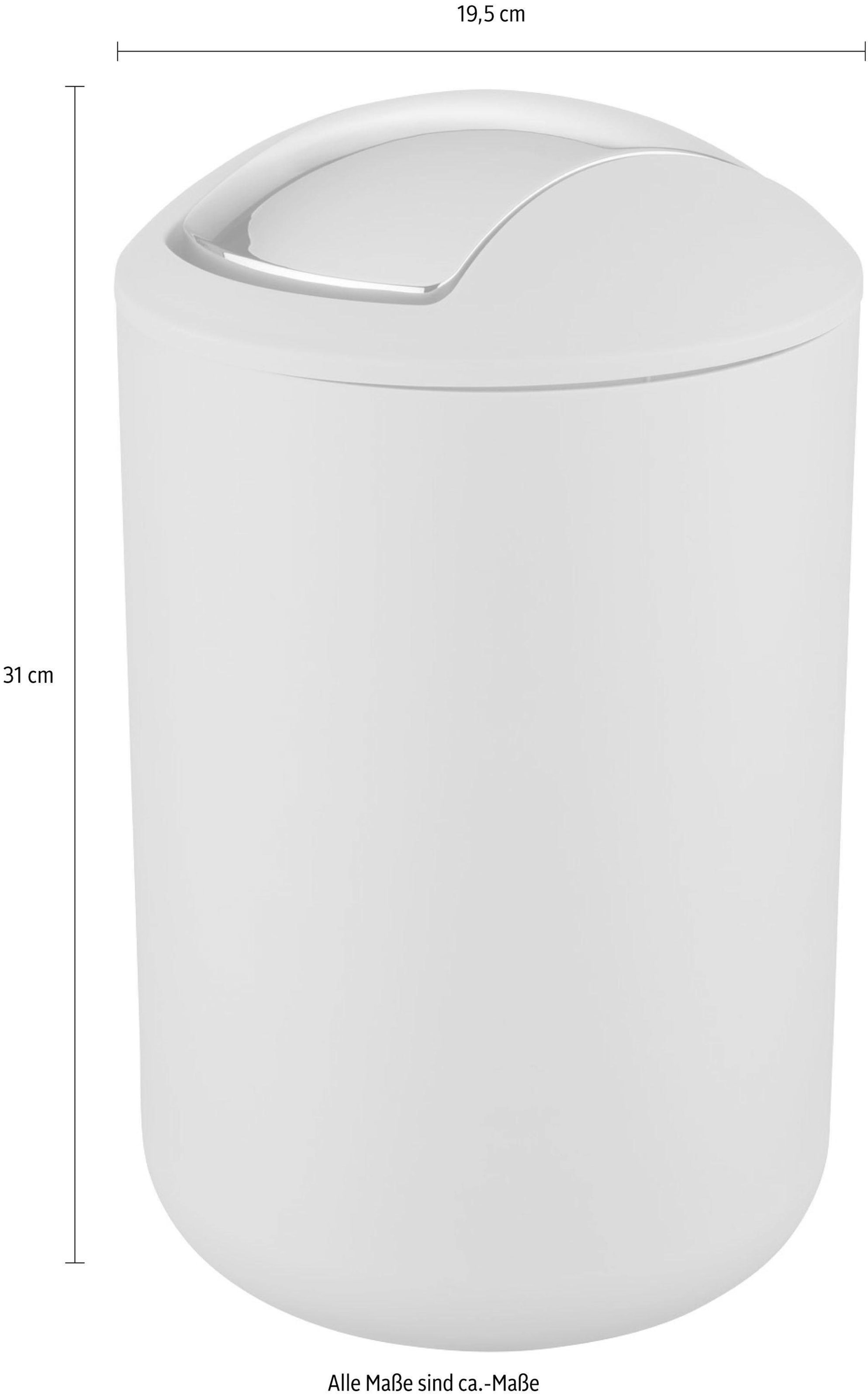 WENKO Mülleimer »Brasil«, 1 Behälter, 6,5 Liter