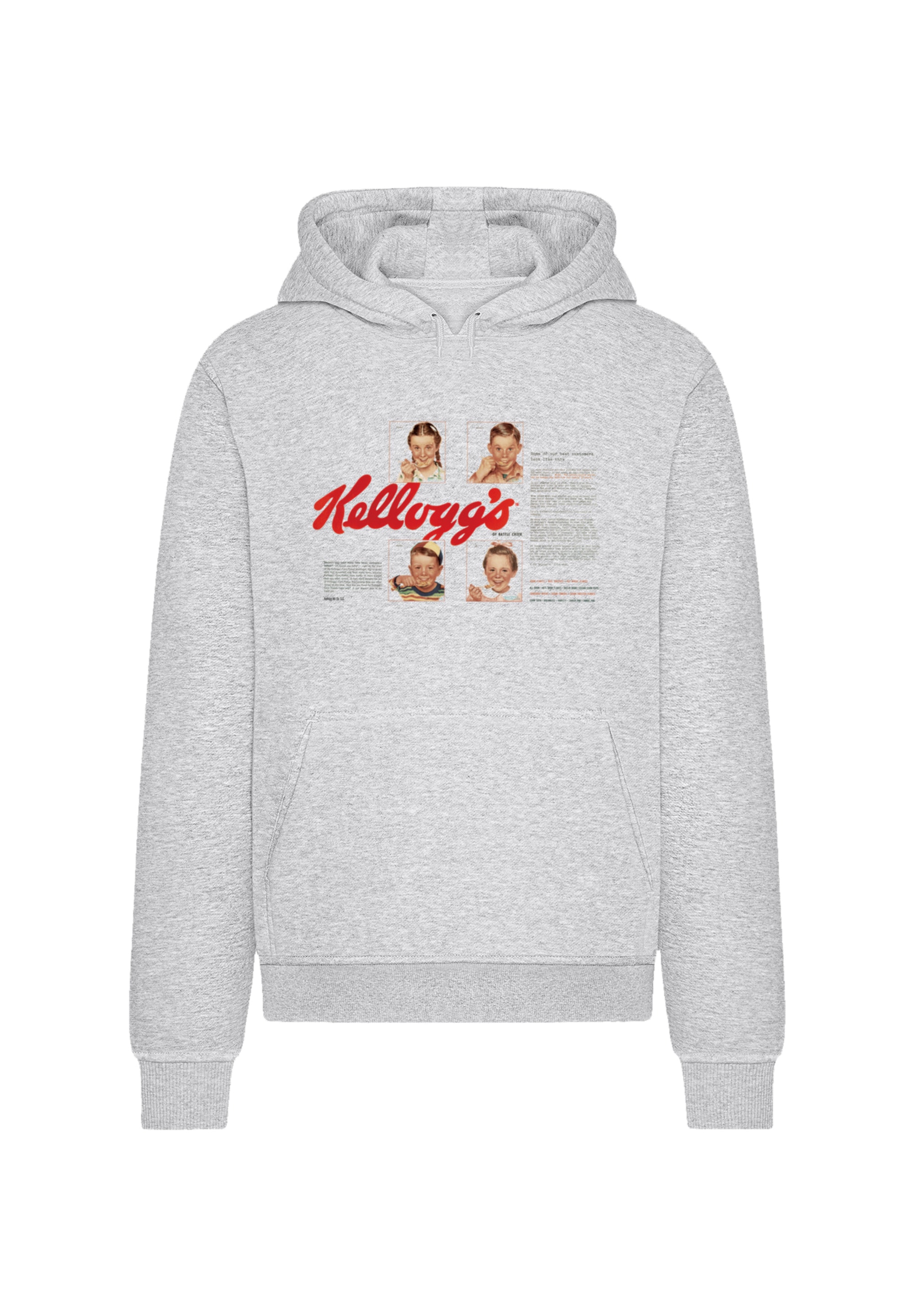 F4NT4STIC Kapuzenpullover "Kelloggs Corn Flakes Cereal Box Children Retro" günstig online kaufen
