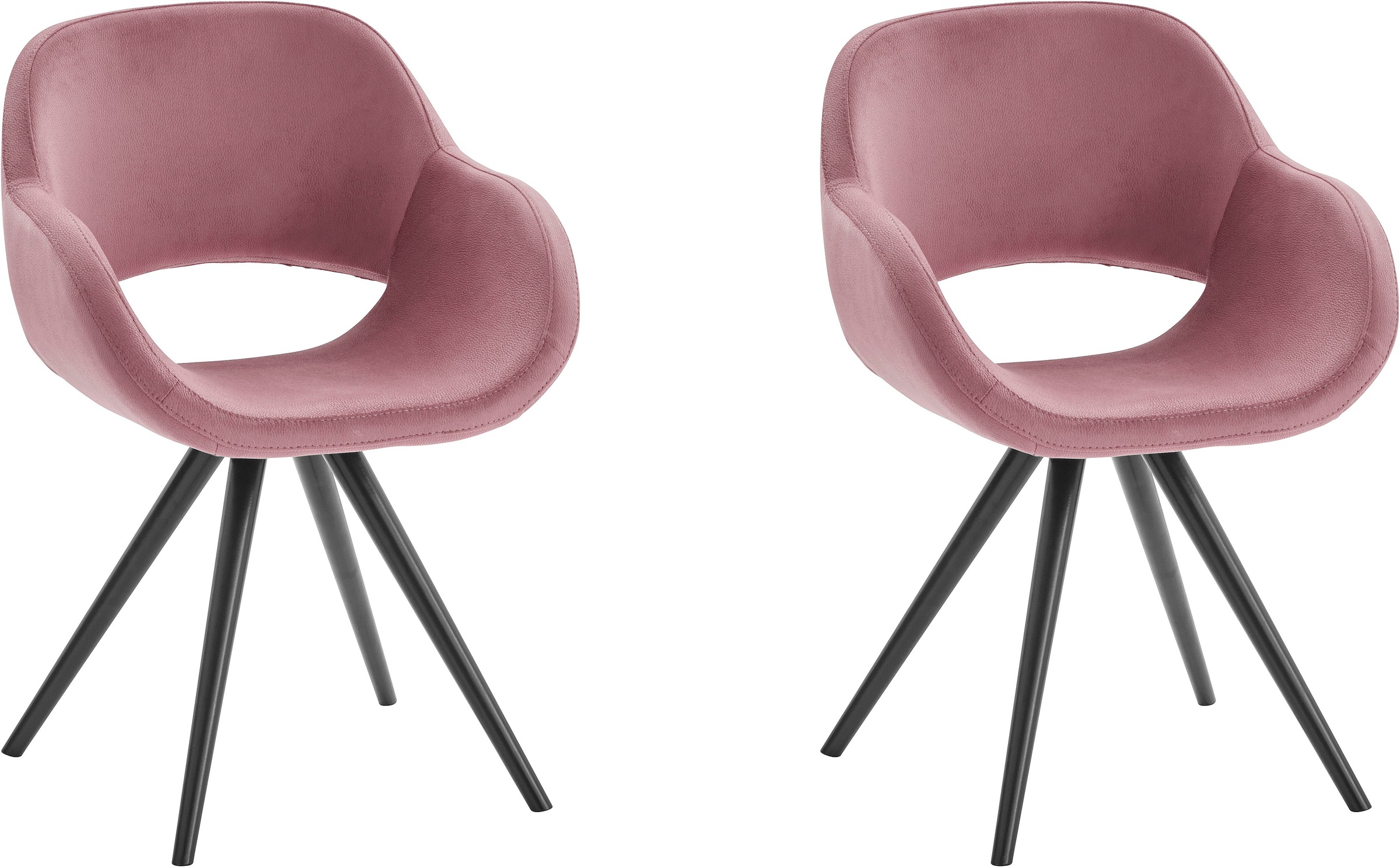 INOSIGN Armlehnstuhl "Aurora" (Set) 2 Stk.Gestell aus Massivholz Buche in s günstig online kaufen