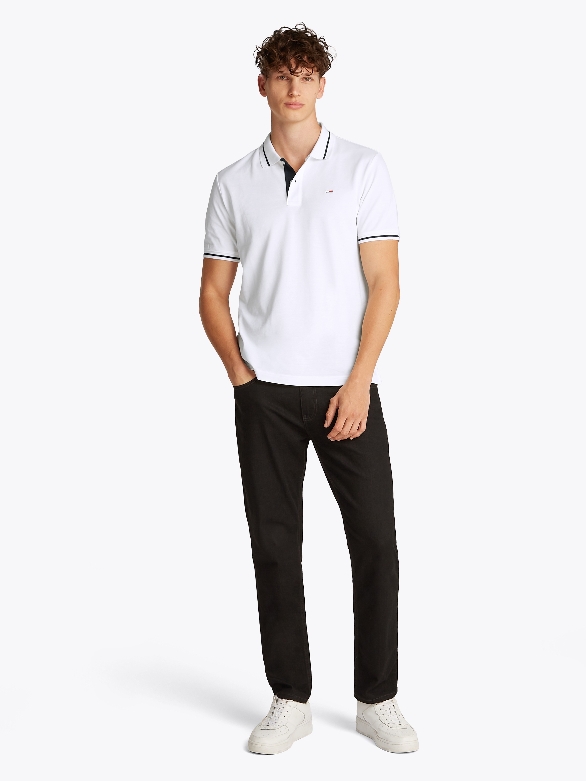 Tommy Jeans Poloshirt »TJM REG TIPPED POLO«, mit Streifendetails