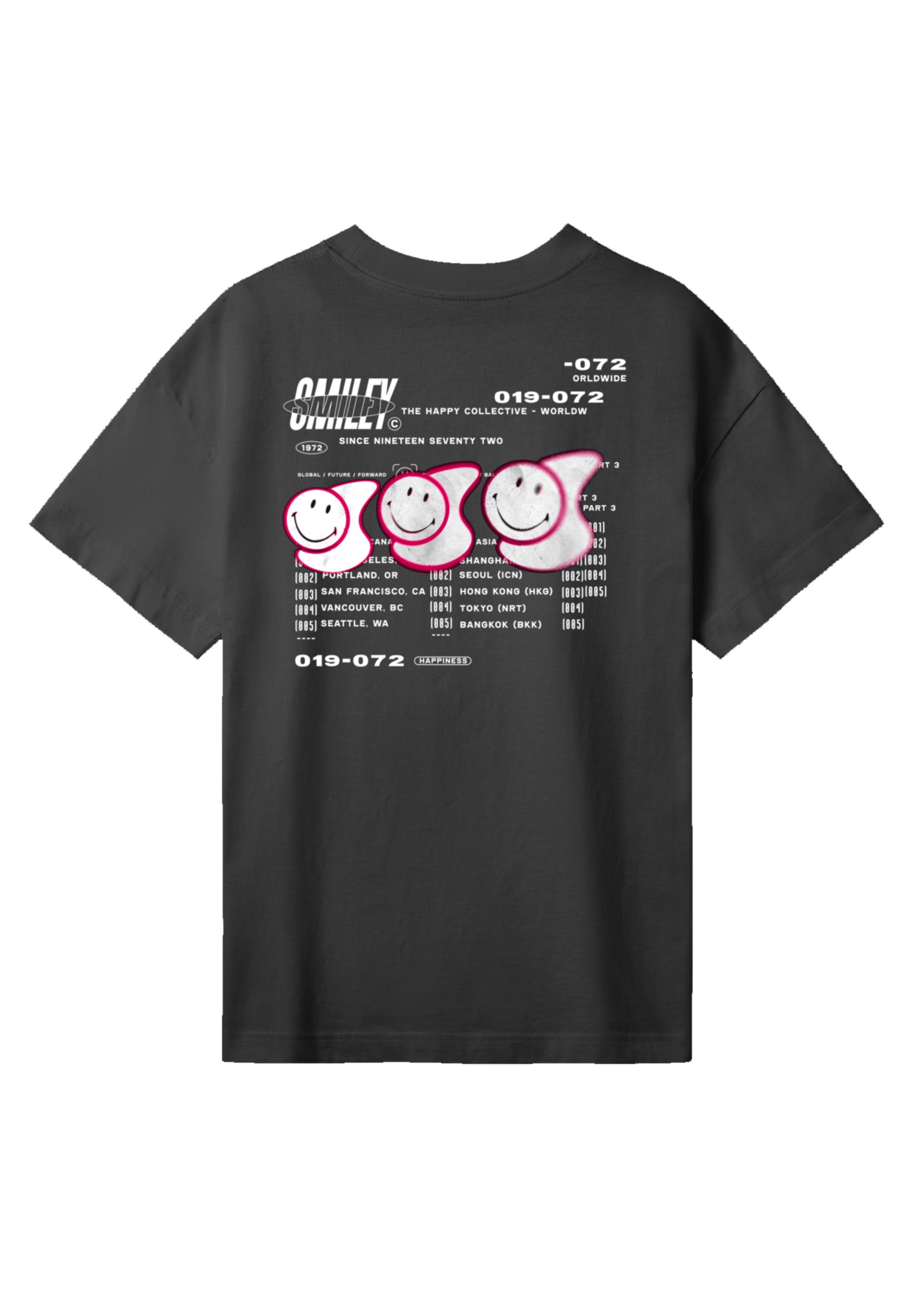 F4NT4STIC T-Shirt »Smiley Originals The Happy Collective Streetwear« Premium Qualität