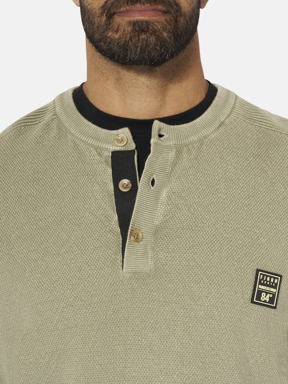 Jan Vanderstorm Strickpullover »Pullover WOLFHARD«