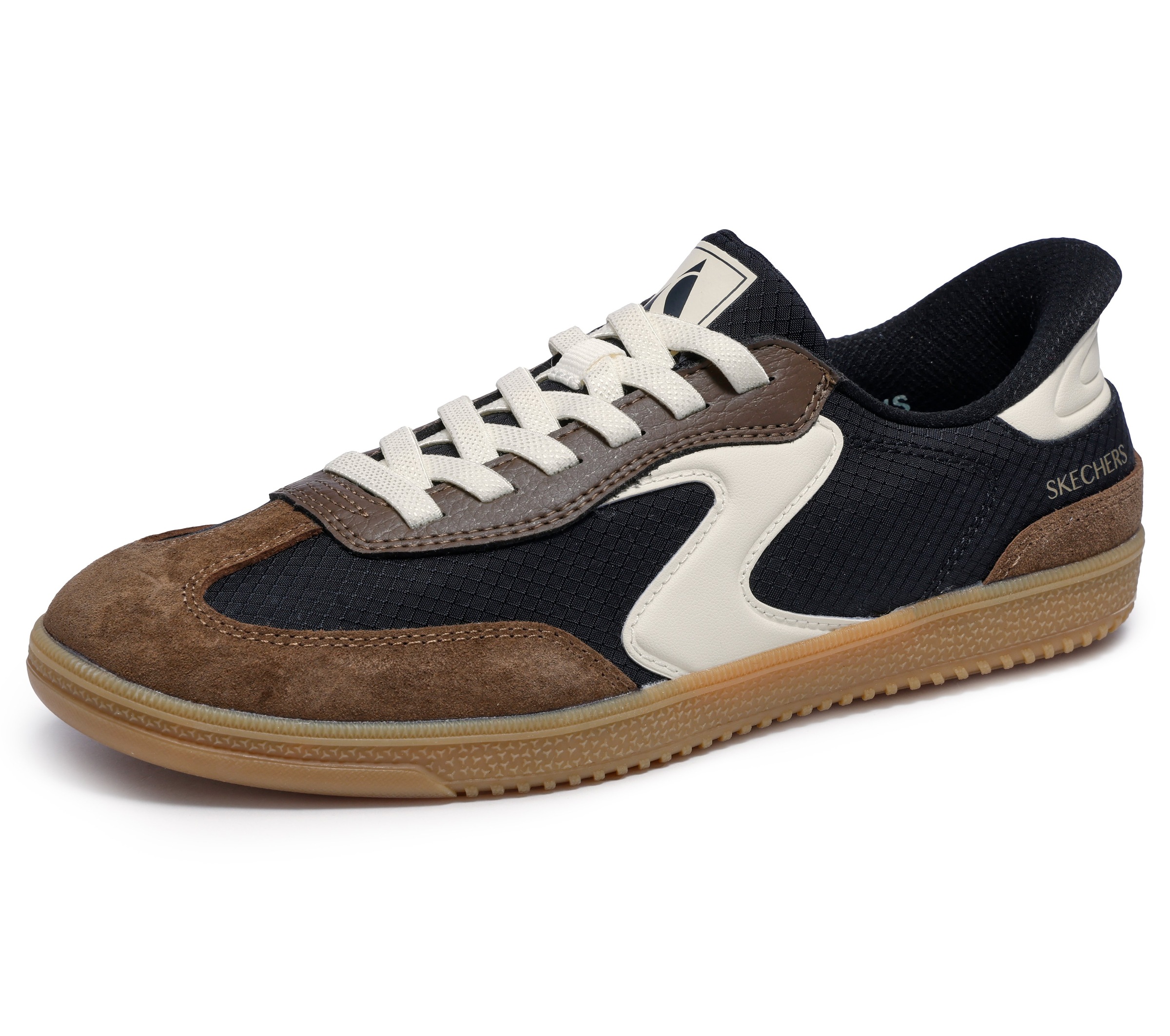 Skechers Slip-On Sneaker »HOTSHOT-EVERYDAY EASE«, Retro Sneaker, Schnürschuh mit Slip-ins