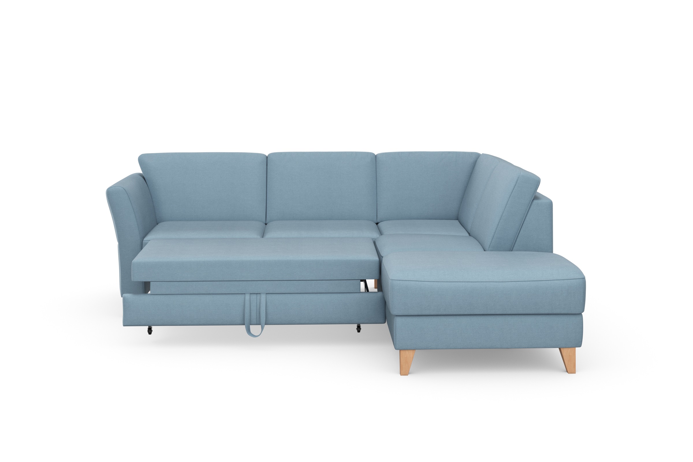 Thumbnail - sit&more Ecksofa "Visby L-Form", Wahlweise mit Bettfunktion und Stauraum, frei im Raum stellbar