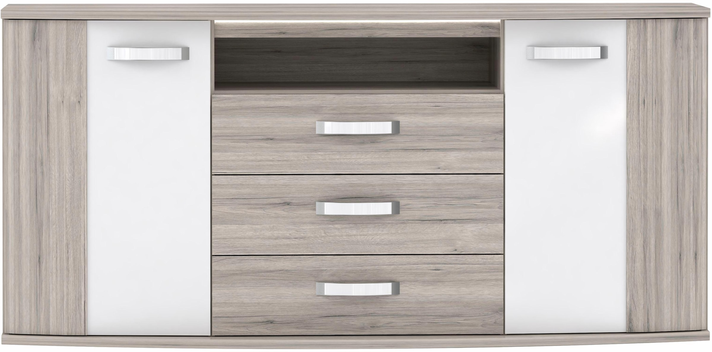 FORTE Kombikommode »Rondino«, mit LED-Spot