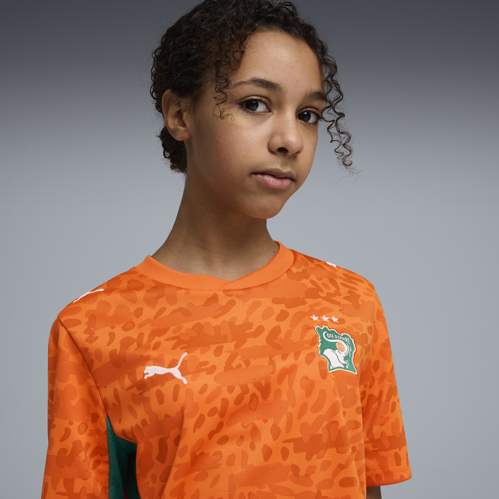 PUMA Trainingsshirt »Elfenbeinküste 2026 Heimtrikot Jugendliche«