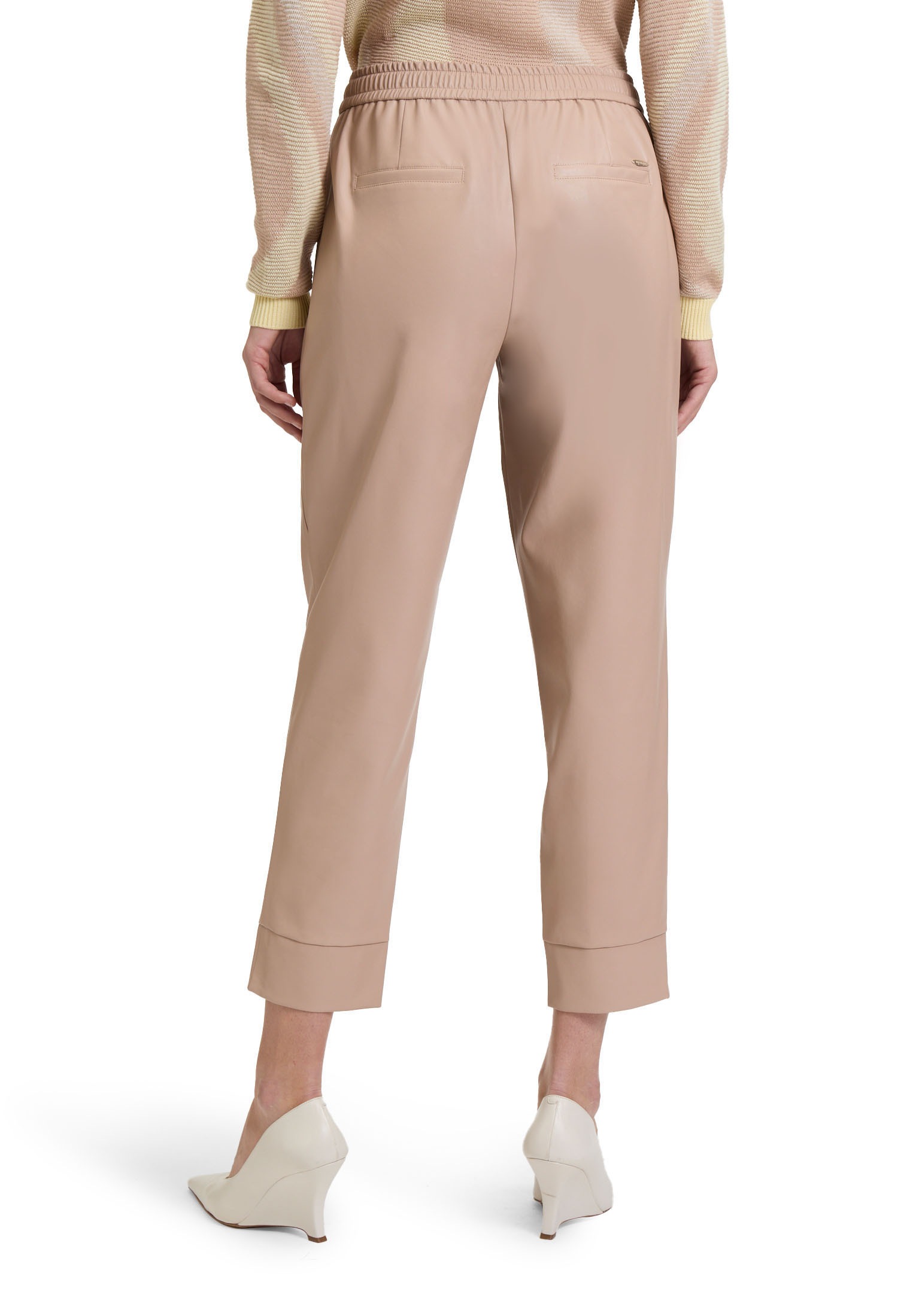 Betty&Co Schlupfhose »Betty & Co Schlupfhose mit Bindegürtel«, Material
