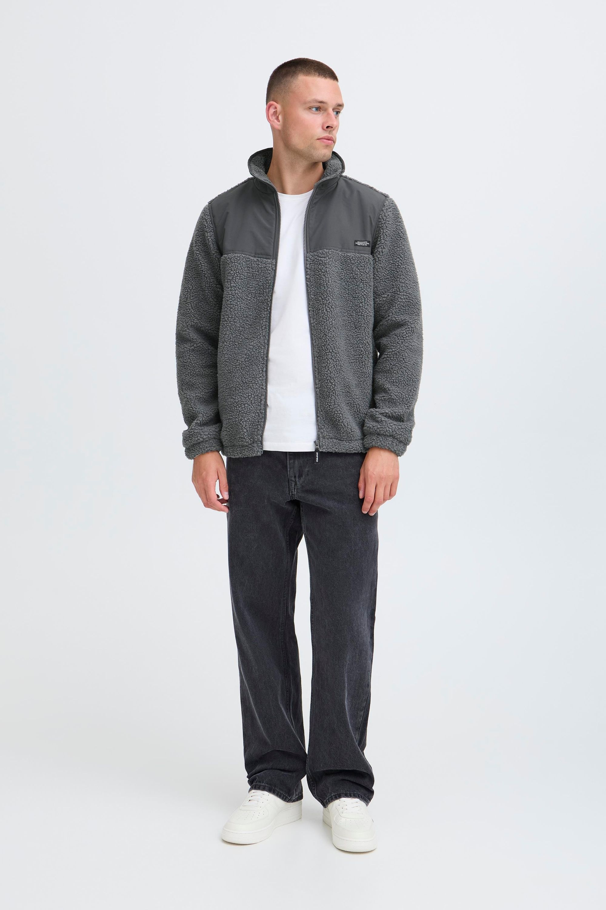 Blend Plüschjacke »BHMTort« ohne Kapuze Kuschelige Teddyjacke mit Taschen