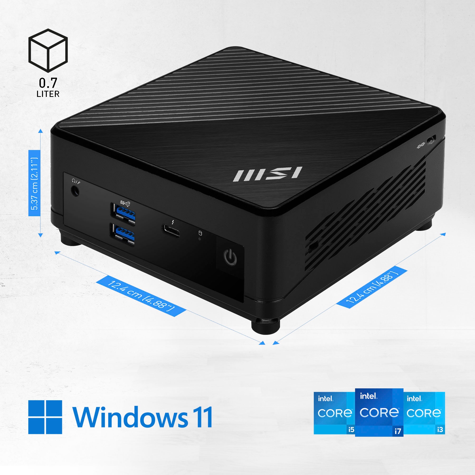MSI Mini-PC »CUBI 5 12M-021BDE«