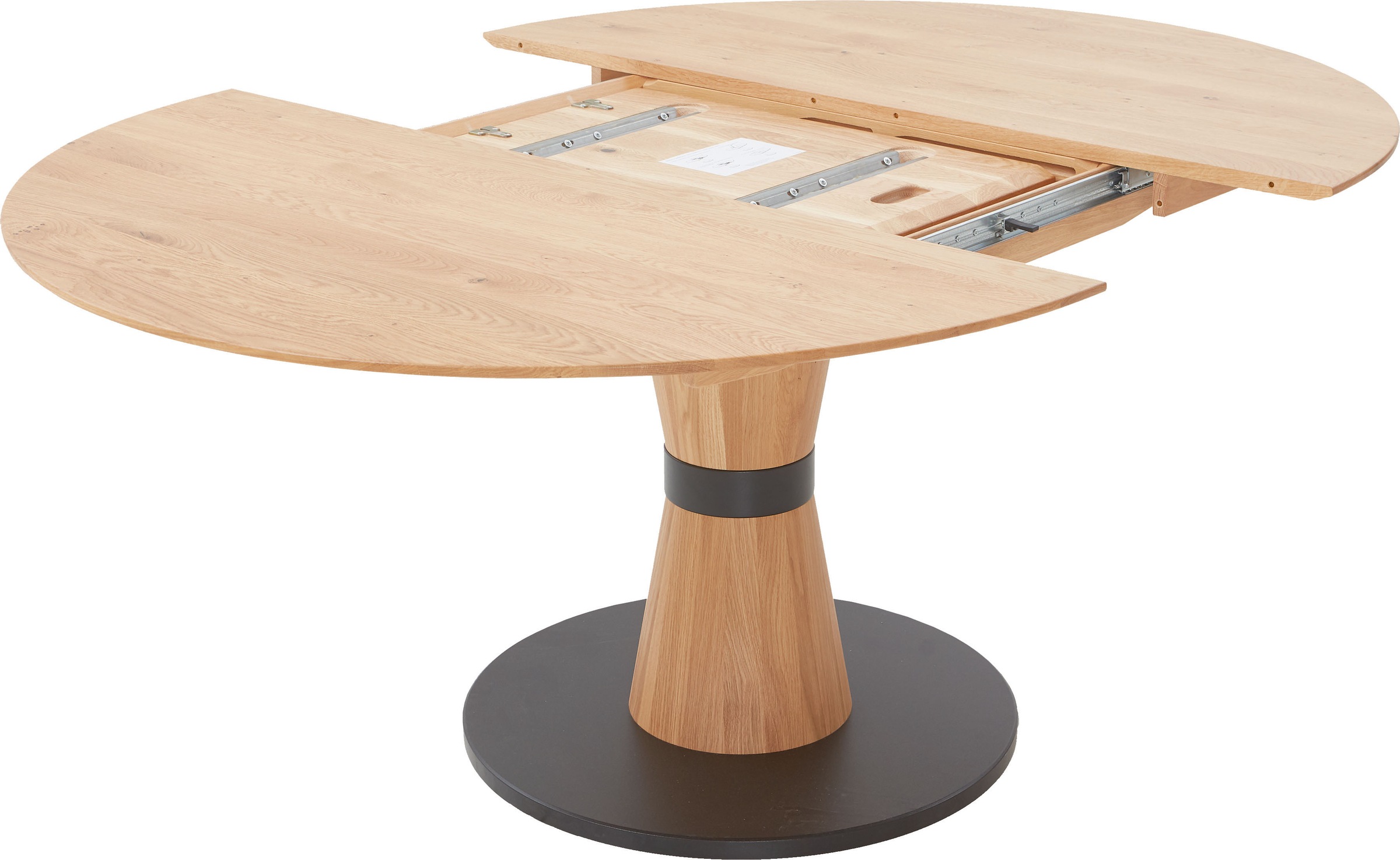 Thumbnail - NIEHOFF SITZMÖBEL Esstisch "Ronda" Wildeiche massiv mit oder ohne Funktion, H 76 cm