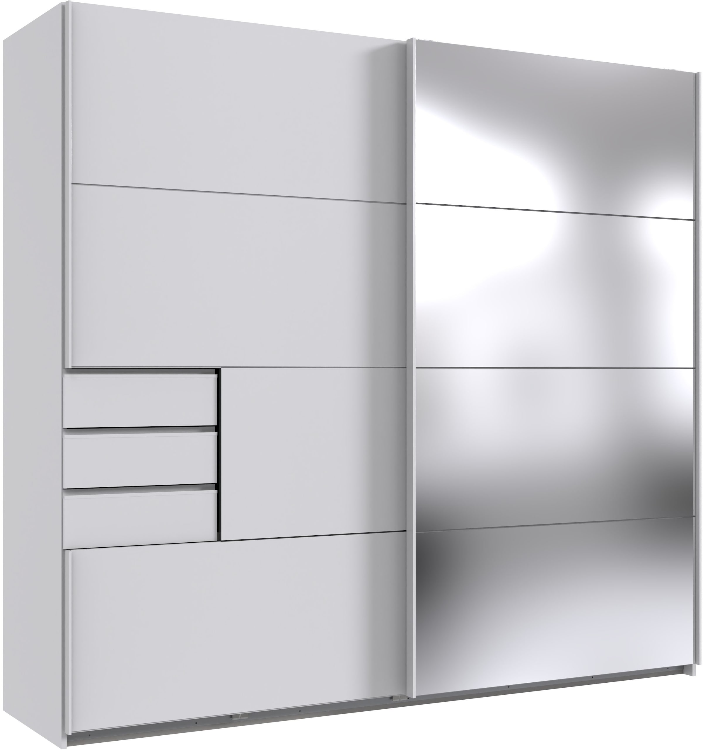 Wimex Schwebetürenschrank "Saigon" mit Spiegeltür, 2 Türen, 225cm breit günstig online kaufen