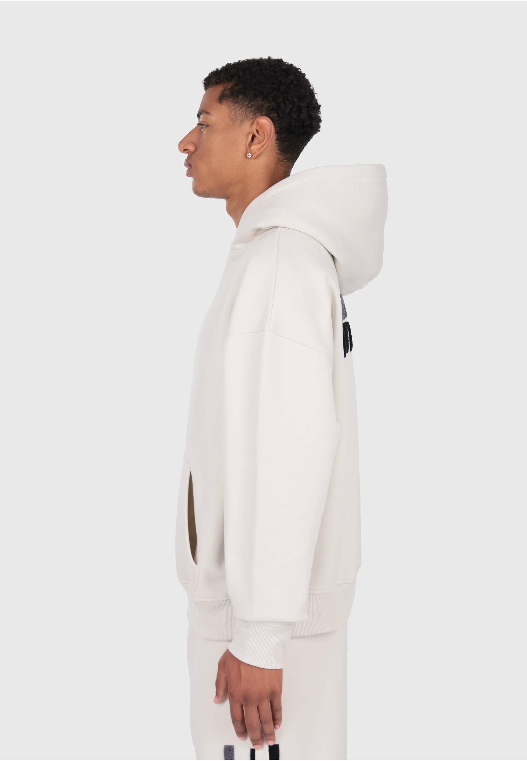 Dropsize Kapuzensweatshirt »Dropsize SPLIT FROTTEE EMBO HOODIE«, 1 Stk.
