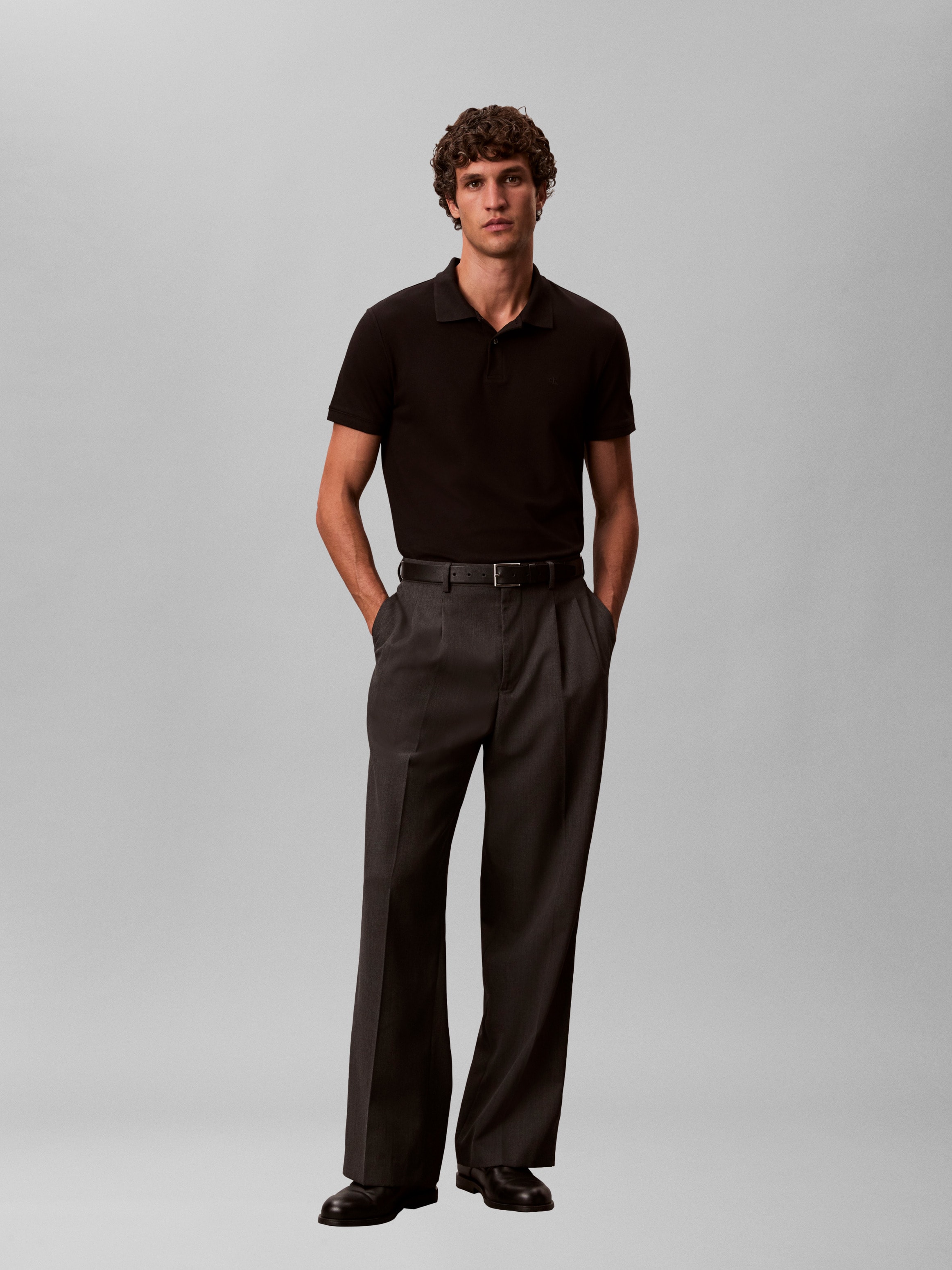 Calvin Klein Poloshirt »SS SLIM REFINED PIQUE POLO«, slim fit
