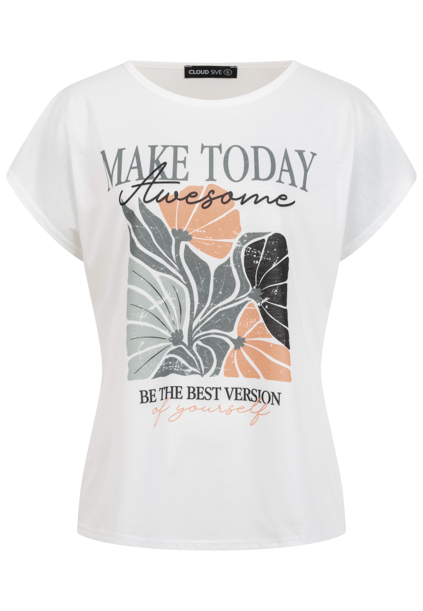 CLOUD 5IVE "CLOUD 5IVE Viskose T-Shirt Print" 1