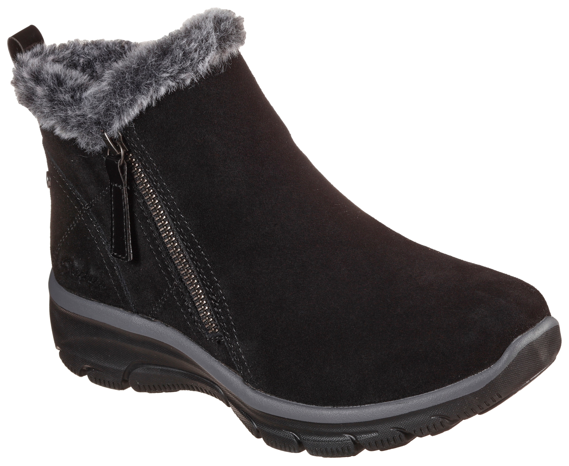 Skechers Winterboots "EASY GOING - HIGH ZIP", mit Fellimitatkragen günstig online kaufen