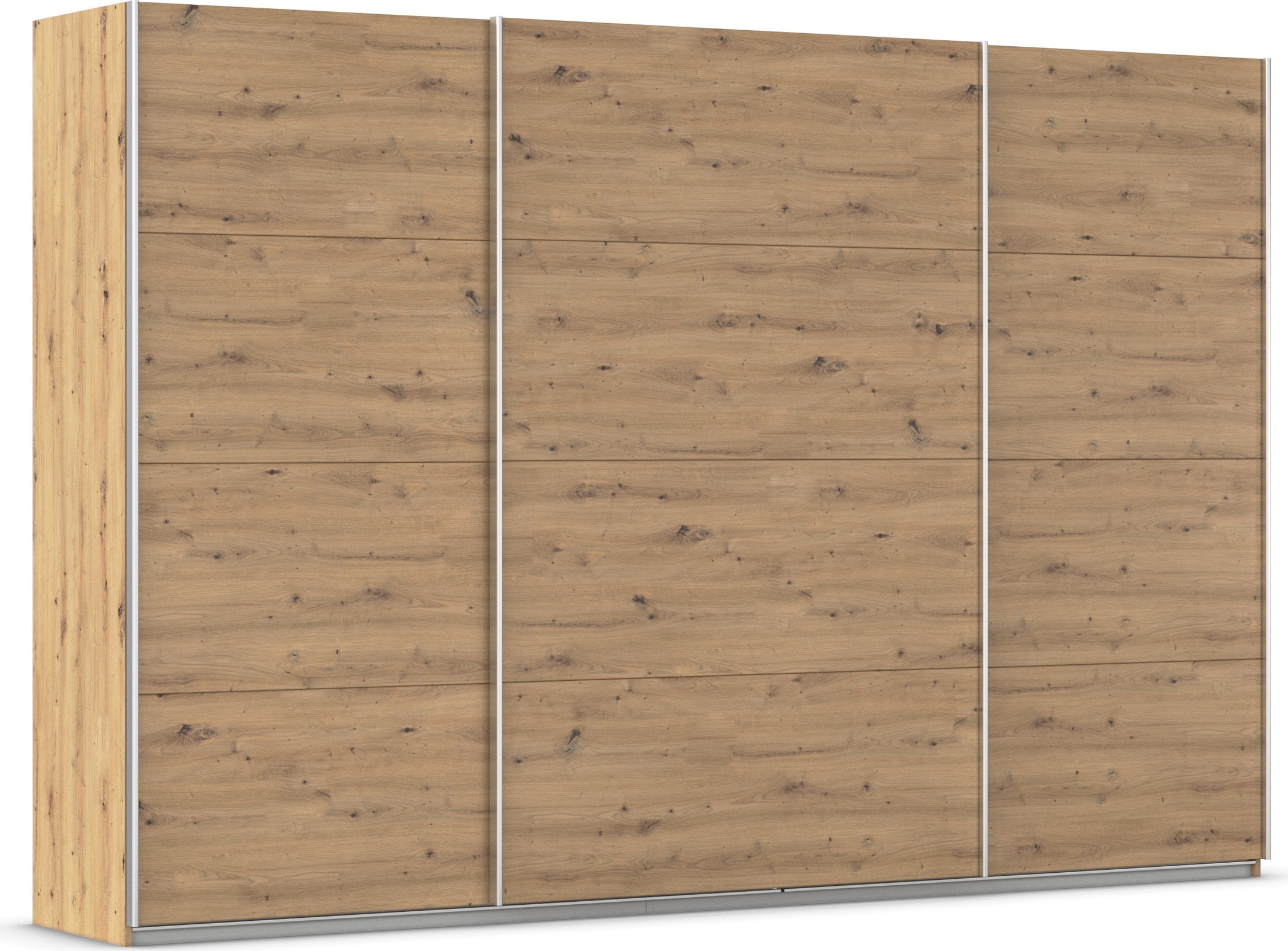 OTTO home Schwebetürenschrank "Kleiderschrank Schrank Garderobe AGORDO mit Dekor- oder Hochglanzfront" Breiten 203/271/315/360 cm in drei Griff-Farben - NEU: Farbe SCHWARZ, in 4 Breiten und 2 Höhen MADE IN GERMANY