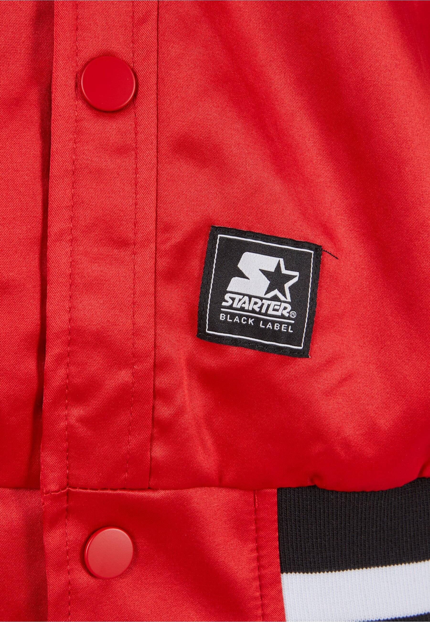 Starter Black Label Collegejacke »Starter Black Label Herren Starter Satin College Jacket«, (1 St.), ohne Kapuze