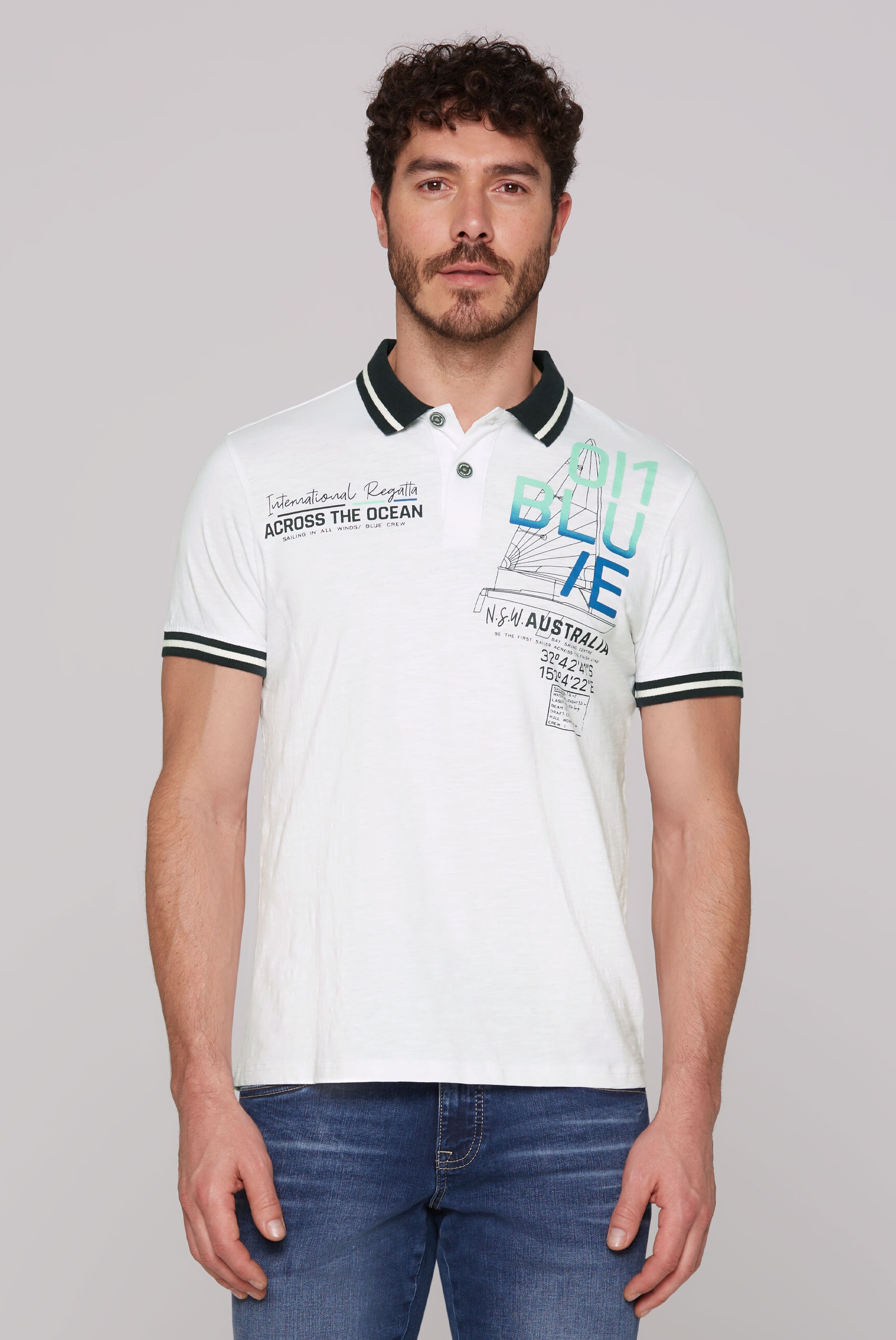 CAMP DAVID Poloshirt, aus Baumwolle günstig online kaufen