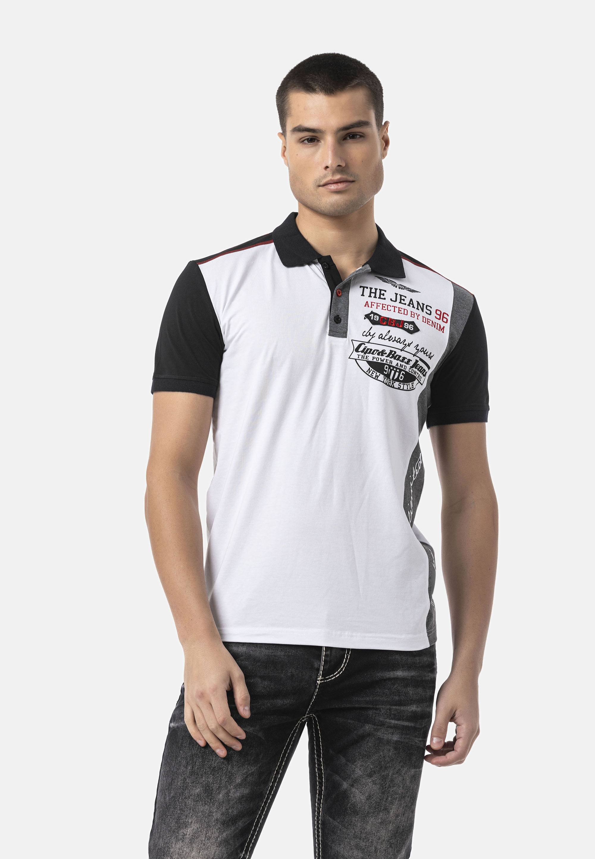 Cipo & Baxx T-Shirt »CT799« Auffällige Prints