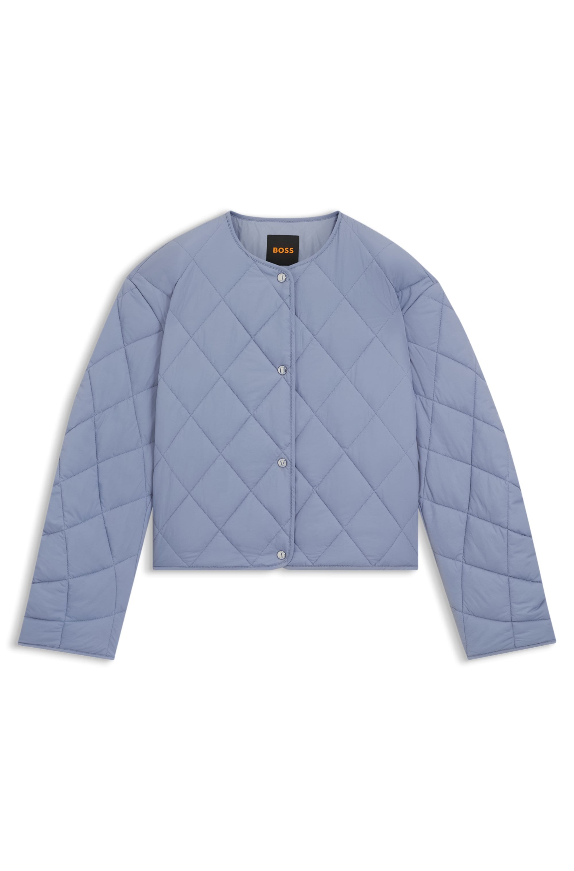 BOSS ORANGE Steppjacke »Paressa Premium Damenmode« Übergangsjacke mit Raffung an den Ärmeln