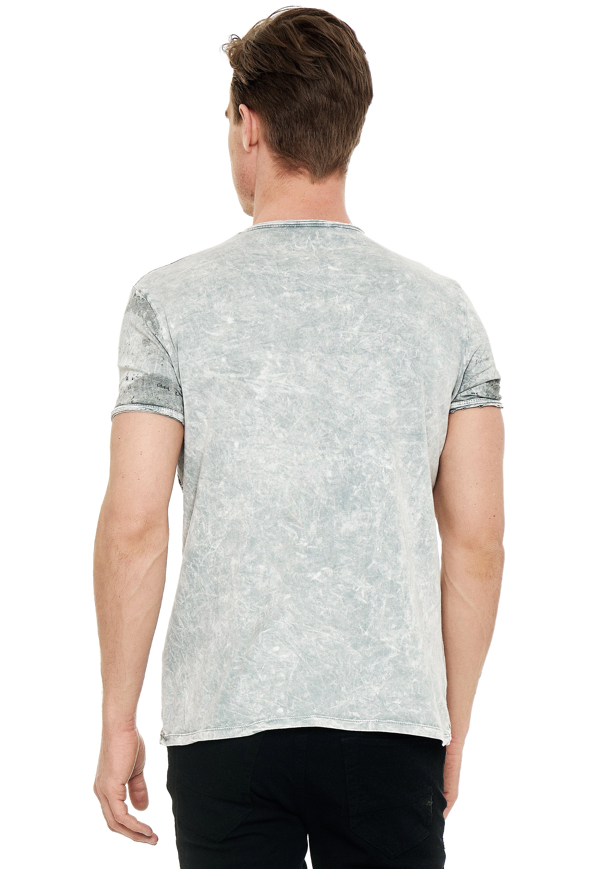 Rusty Neal T-Shirt, mit eindrucksvollem Print