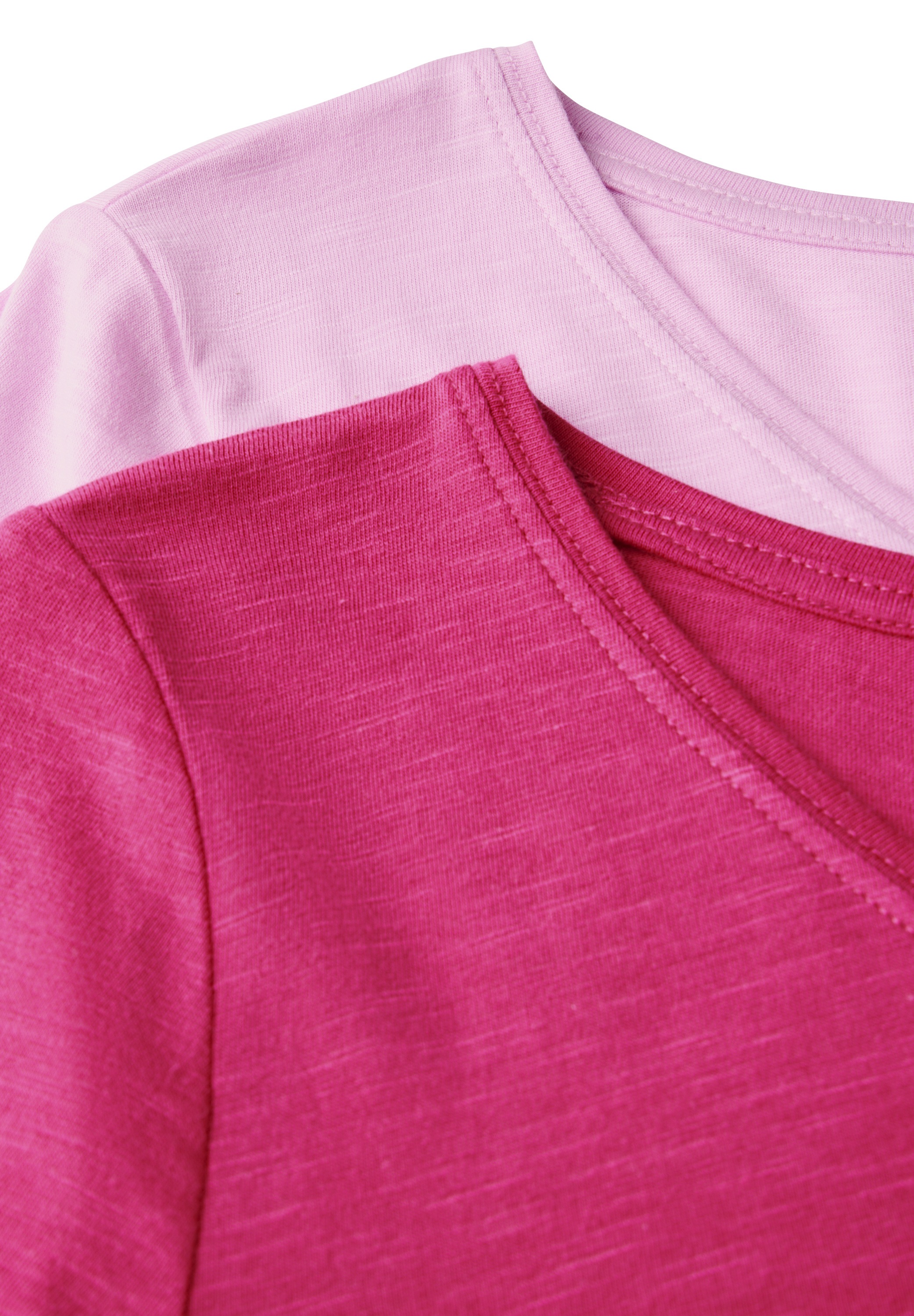 STREET ONE V-Shirt, im soften Baumwoll-Mix