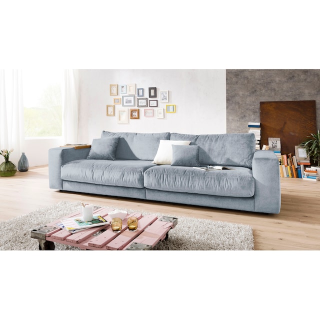 3C Candy Big-Sofa »Enisa II«, incl. 1 Flatterkissen, Wahlweise mit  Flecken-Schutz-Bezug Easy care kaufen | BAUR