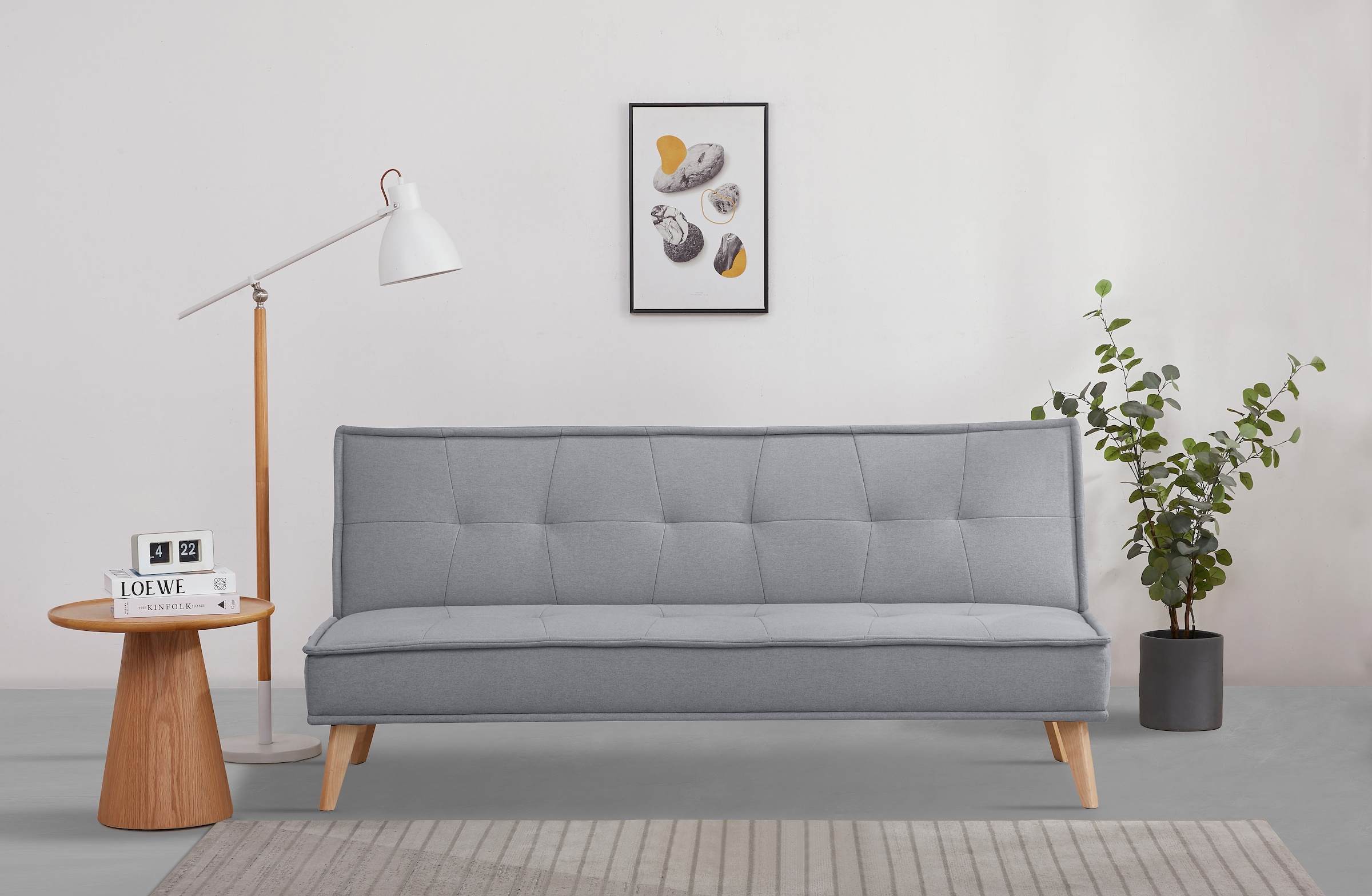 INOSIGN Schlafsofa "MENDOTA, 181 cm, 3-Sitzer mit Schlaffunktion,", verstel günstig online kaufen