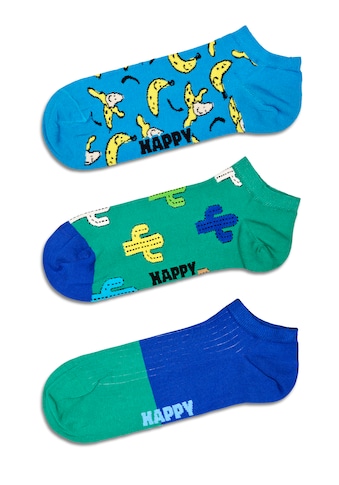 Happy Socks Sneakersocken, (Set, 3 Paar)